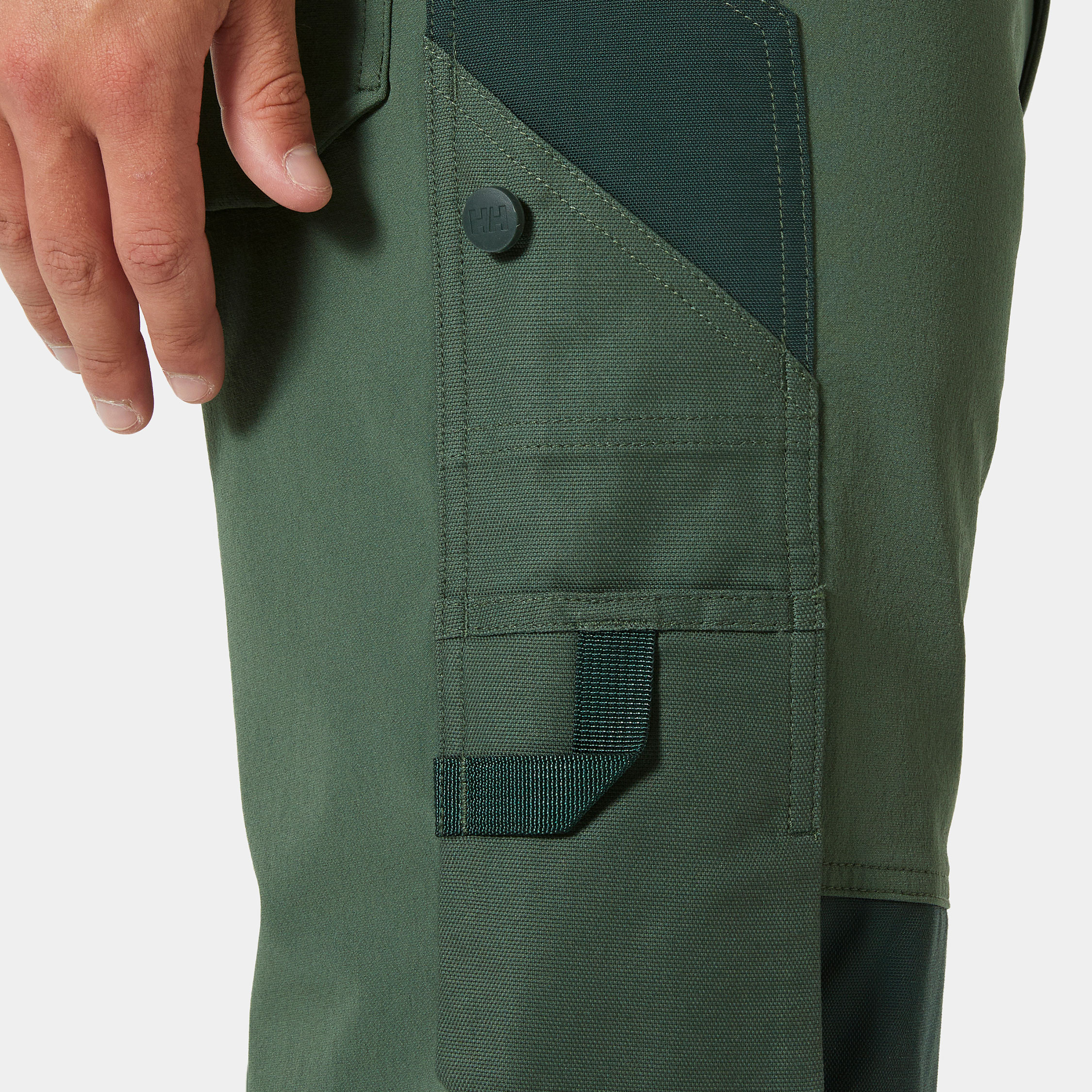 Helly Hansen Oxford 4X Connect&trade; work trousers full stretch, Spruce/Darkest Spruce, large image number 6