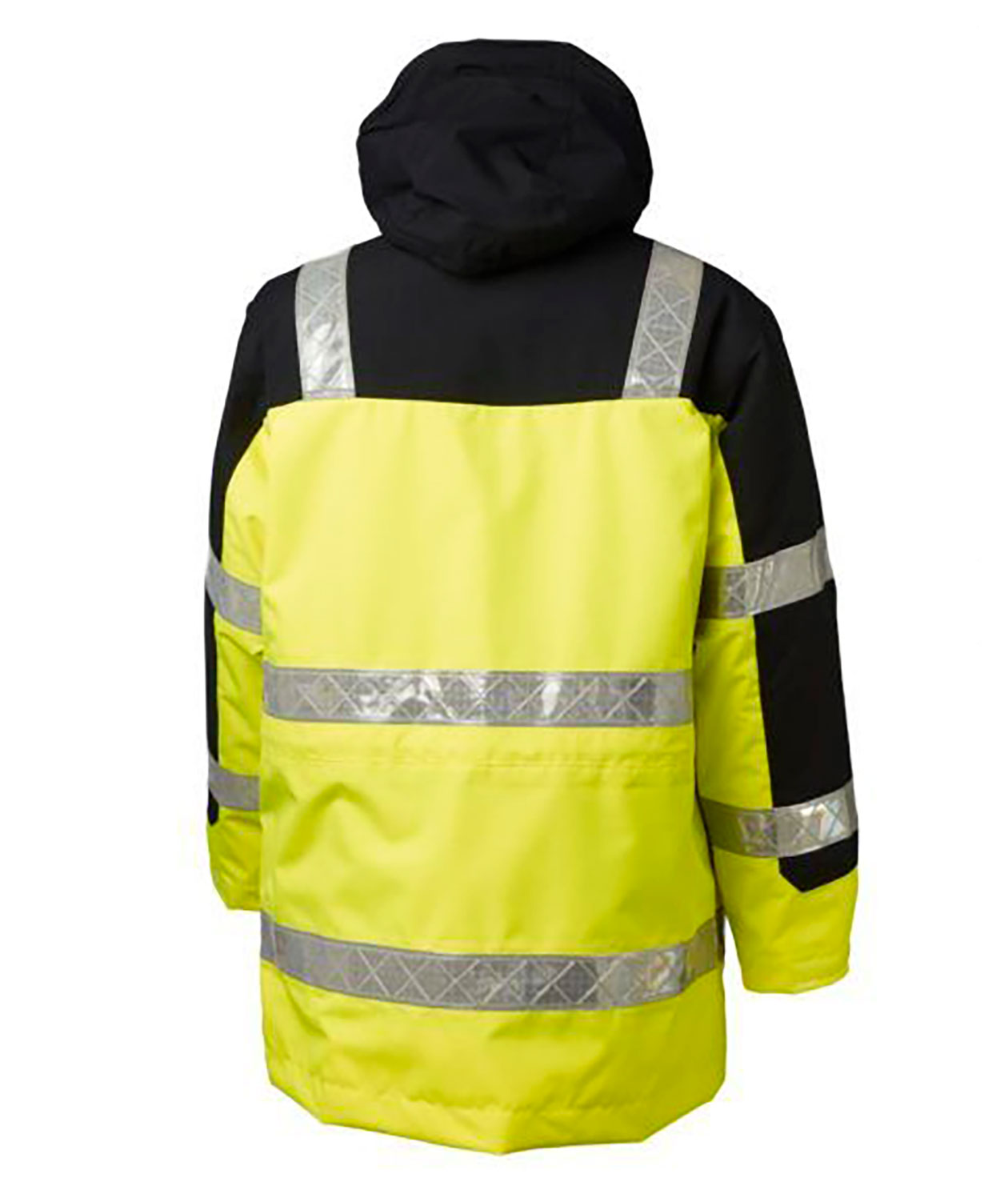 Viking Superior 3-i-1 parkas, Varsel Gul/Svart