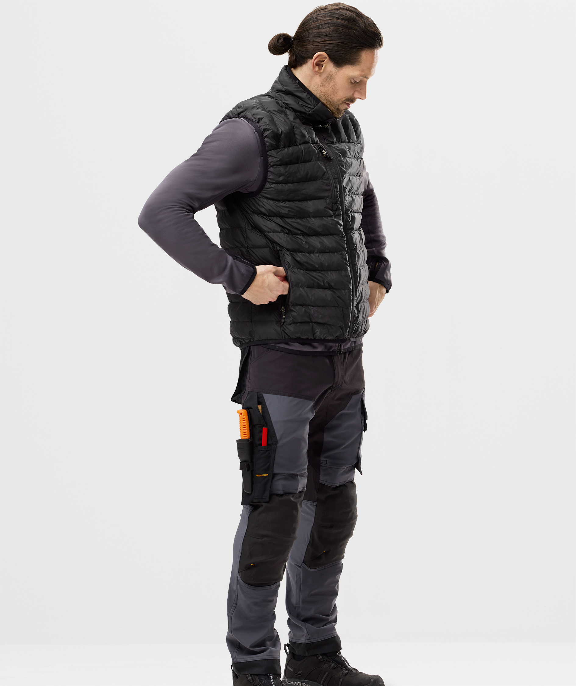 Snickers&nbsp;AllroundWork vattert vest 4502, Black, large image number 4