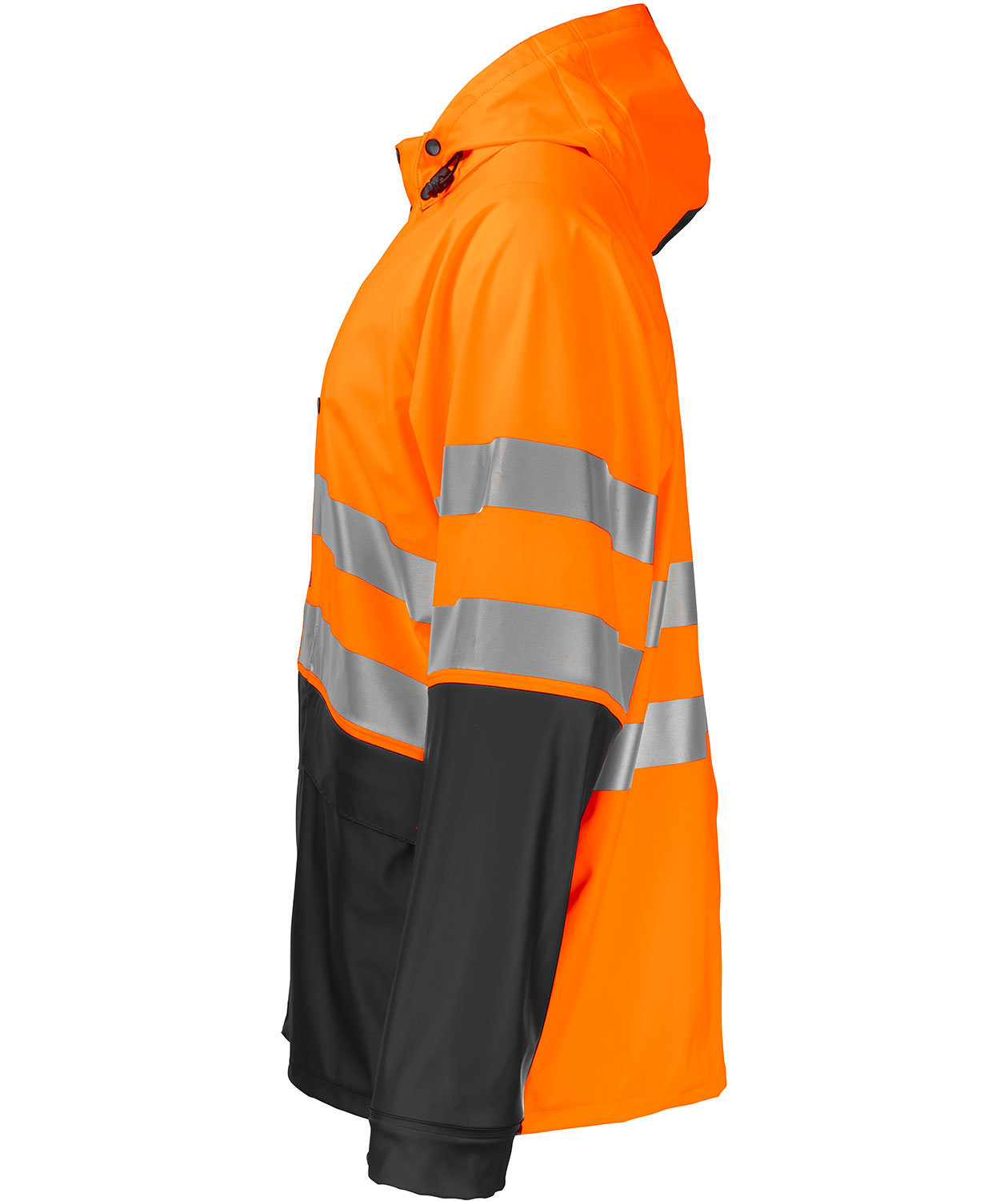 ProJob rain jacket 6431, Hi-Vis Orange/Black, large image number 2