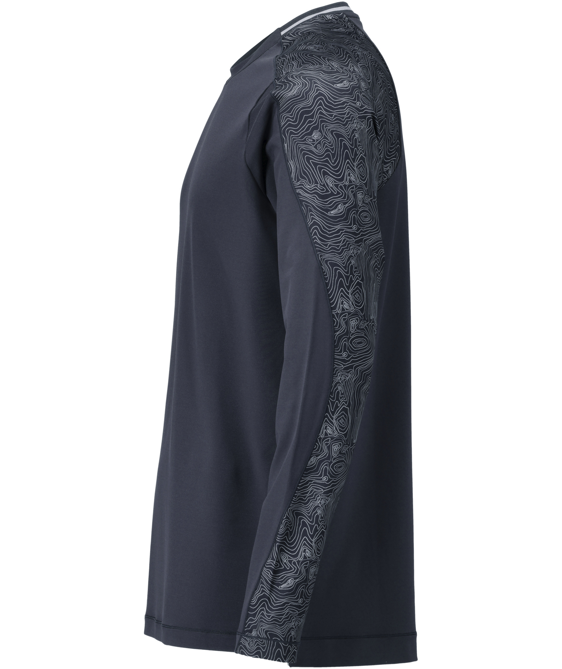 Mascot Customized l&aring;ng&auml;rmad T-shirt, M&ouml;rk Marinbl&aring;, large image number 3