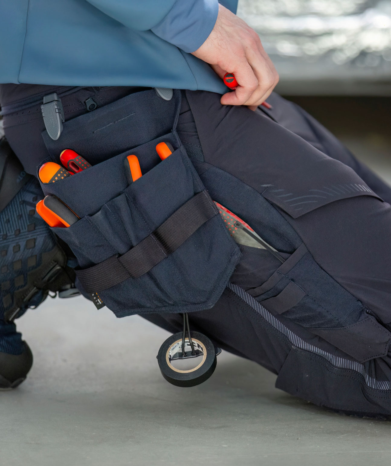 Mascot Customized elektriker hengelommer