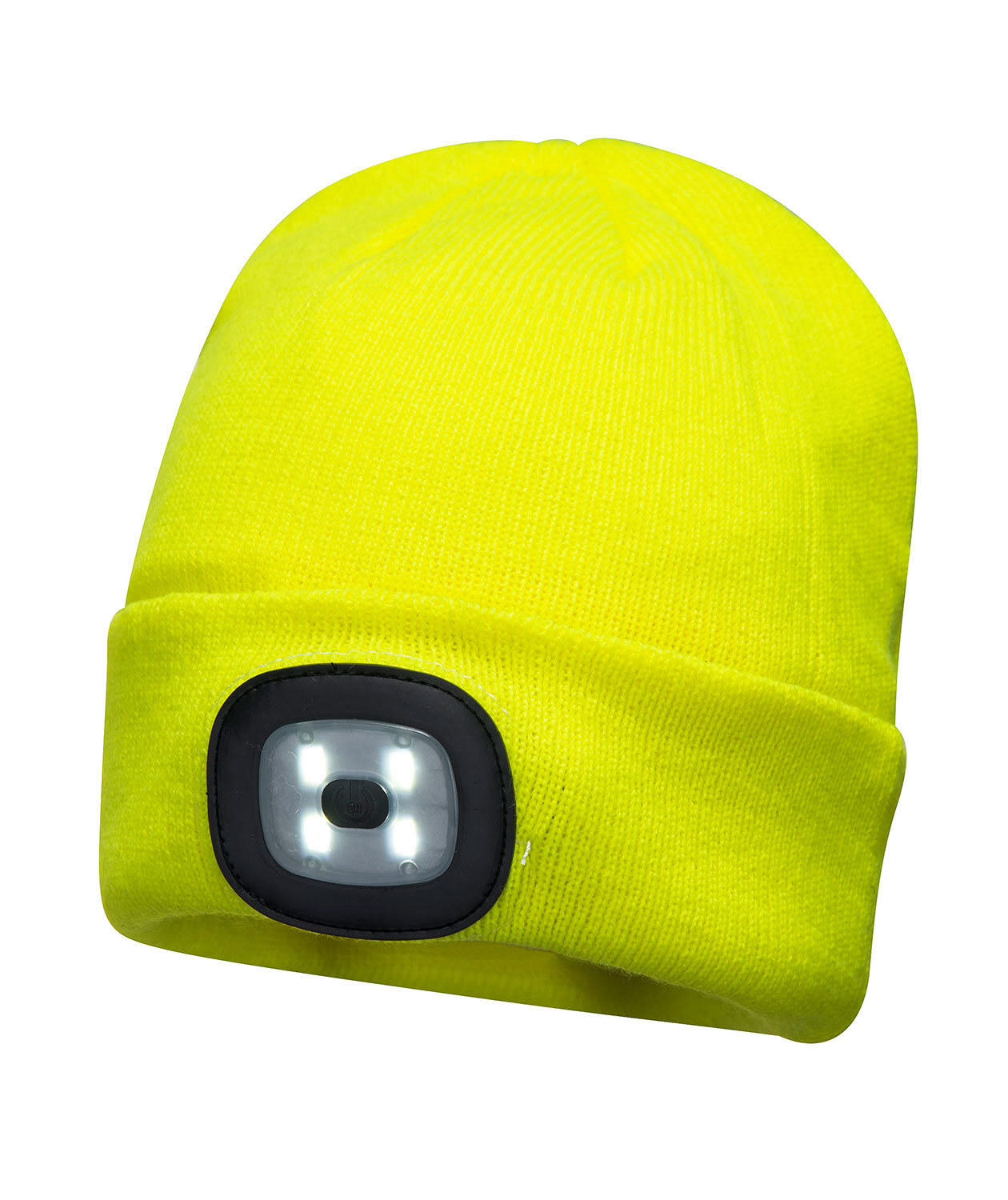 Portwest strikket lue med lys, Gul, Gul, swatch