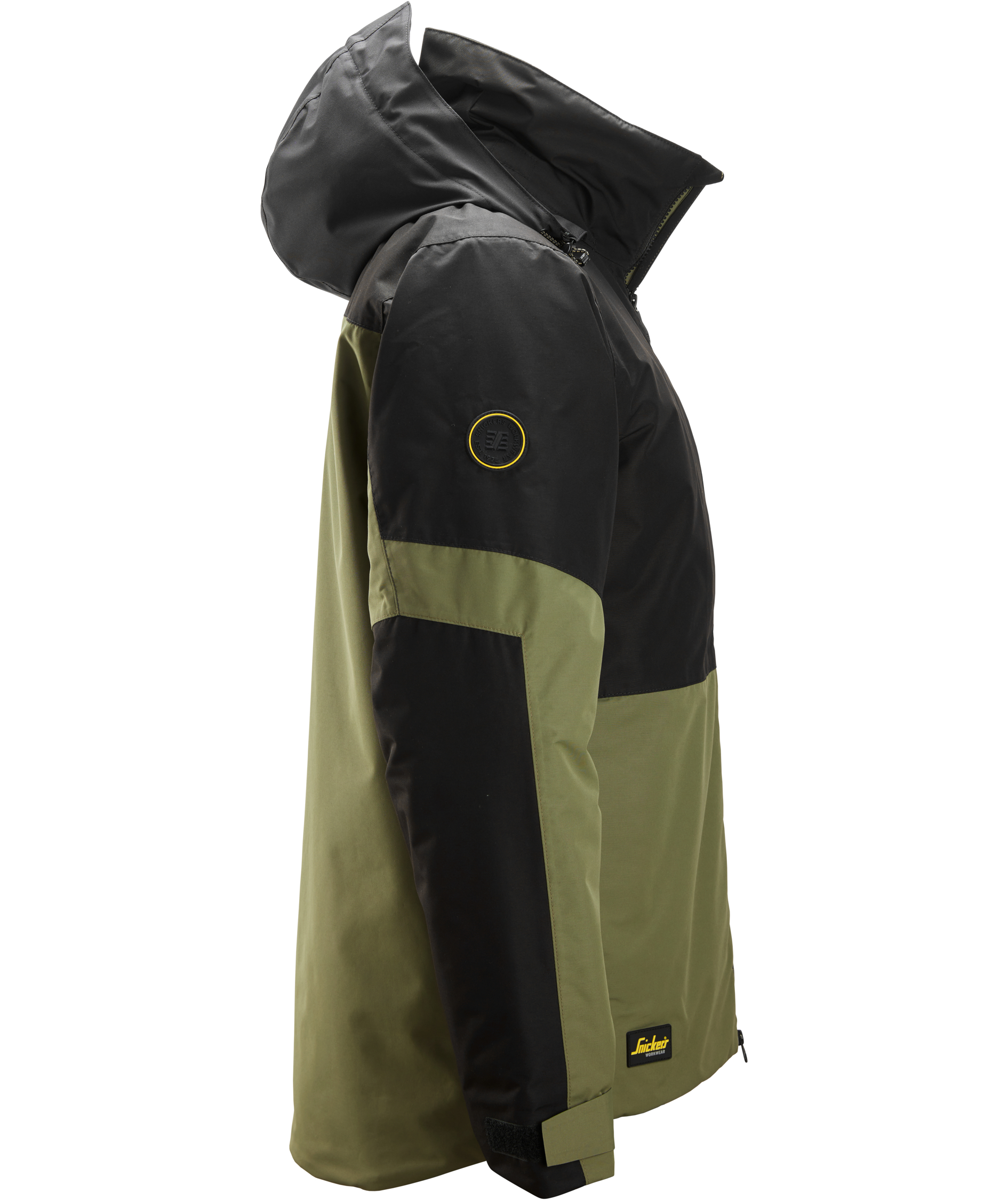 Snickers AllroundWork Winterjacke 1104, Khaki Green/Black, large image number 4