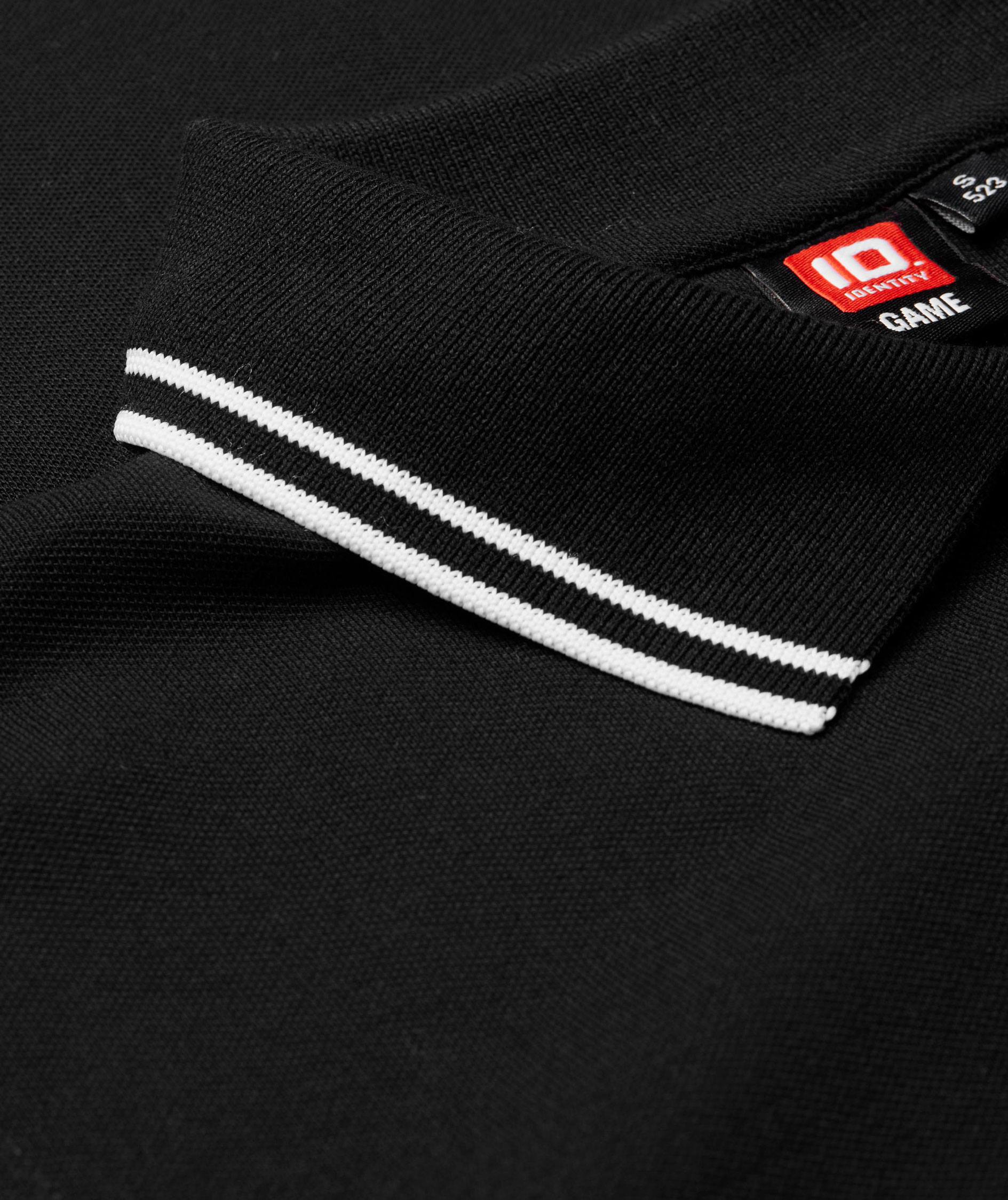 ID stretch women's poloshirt, Black, large image number 3