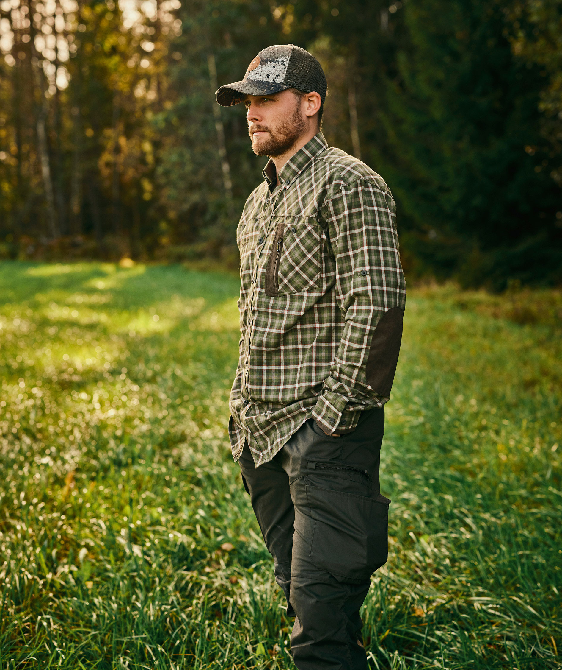 Pinewood&nbsp;Pro InsectSafe bukser, Moss green, large image number 1