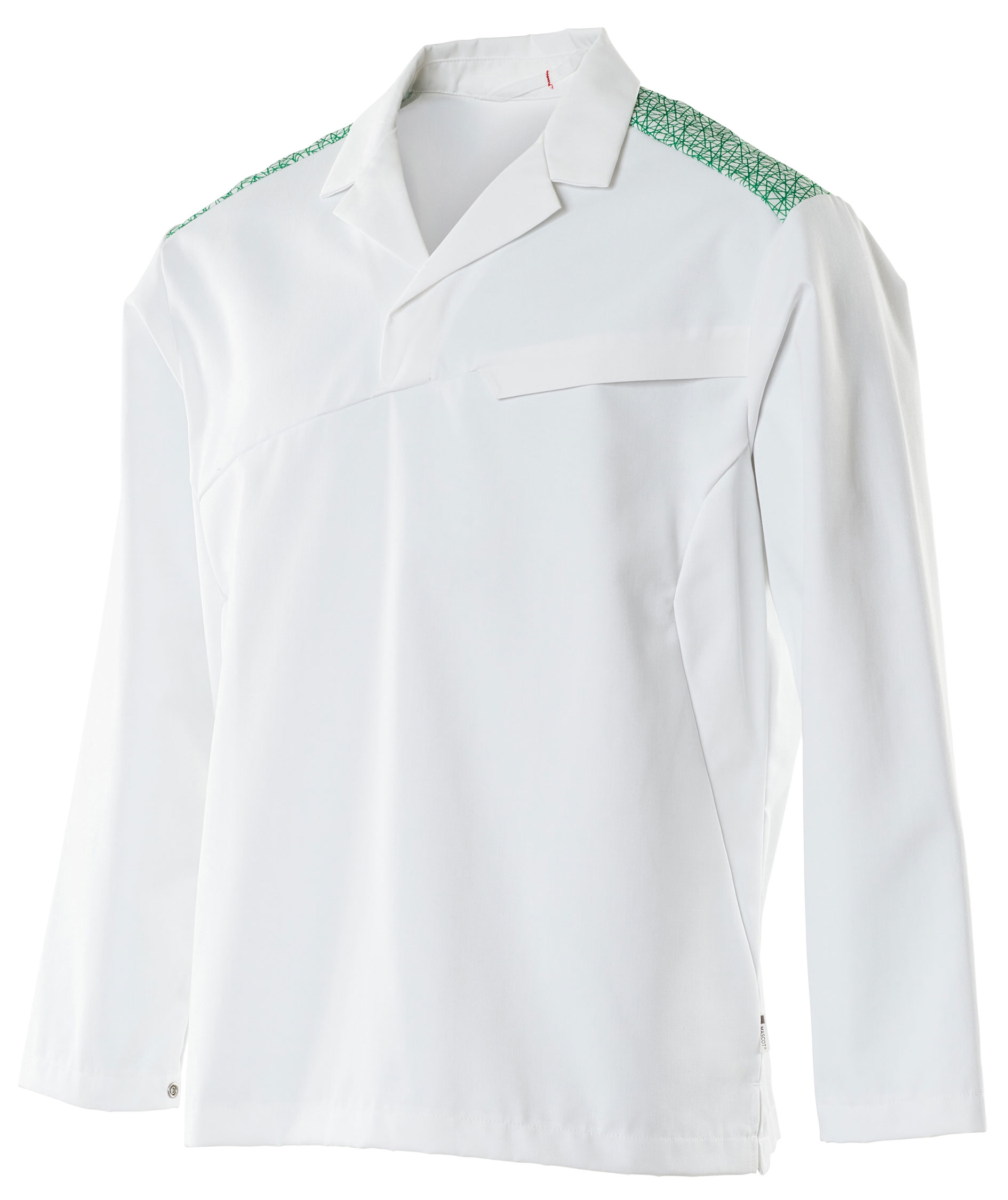 Mascot Food & Care HACCP-approved smock, White/Grassgreen, large image number 2