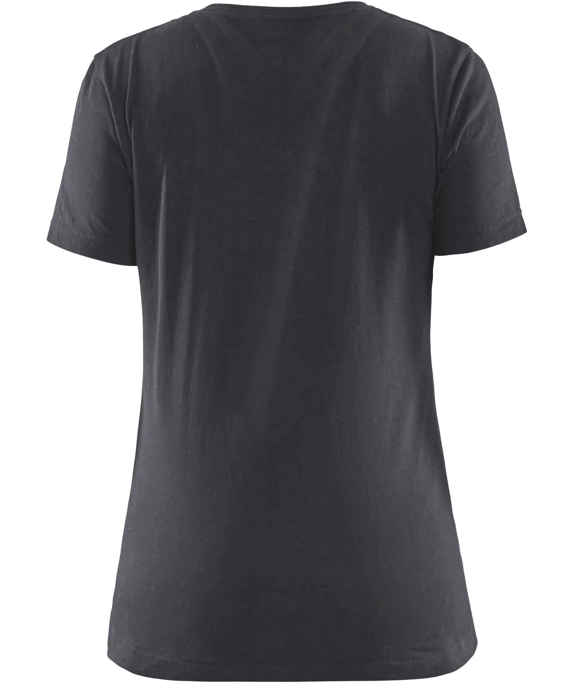 Bl&aring;kl&auml;der T-shirt dam, Mellangr&aring;/svart, large image number 2