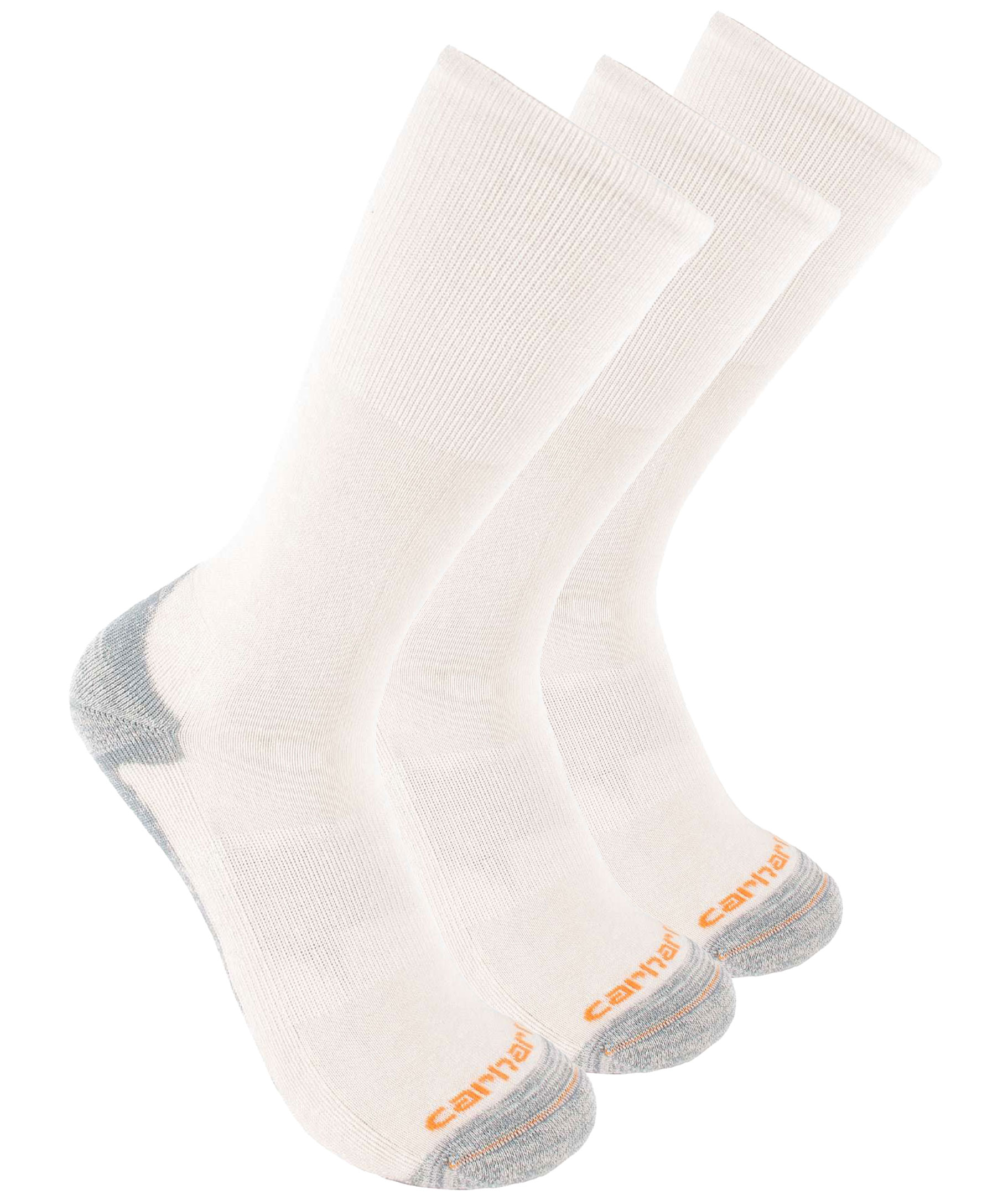 Carhartt 3-pak dame str&oslash;mper, White , large image number 0