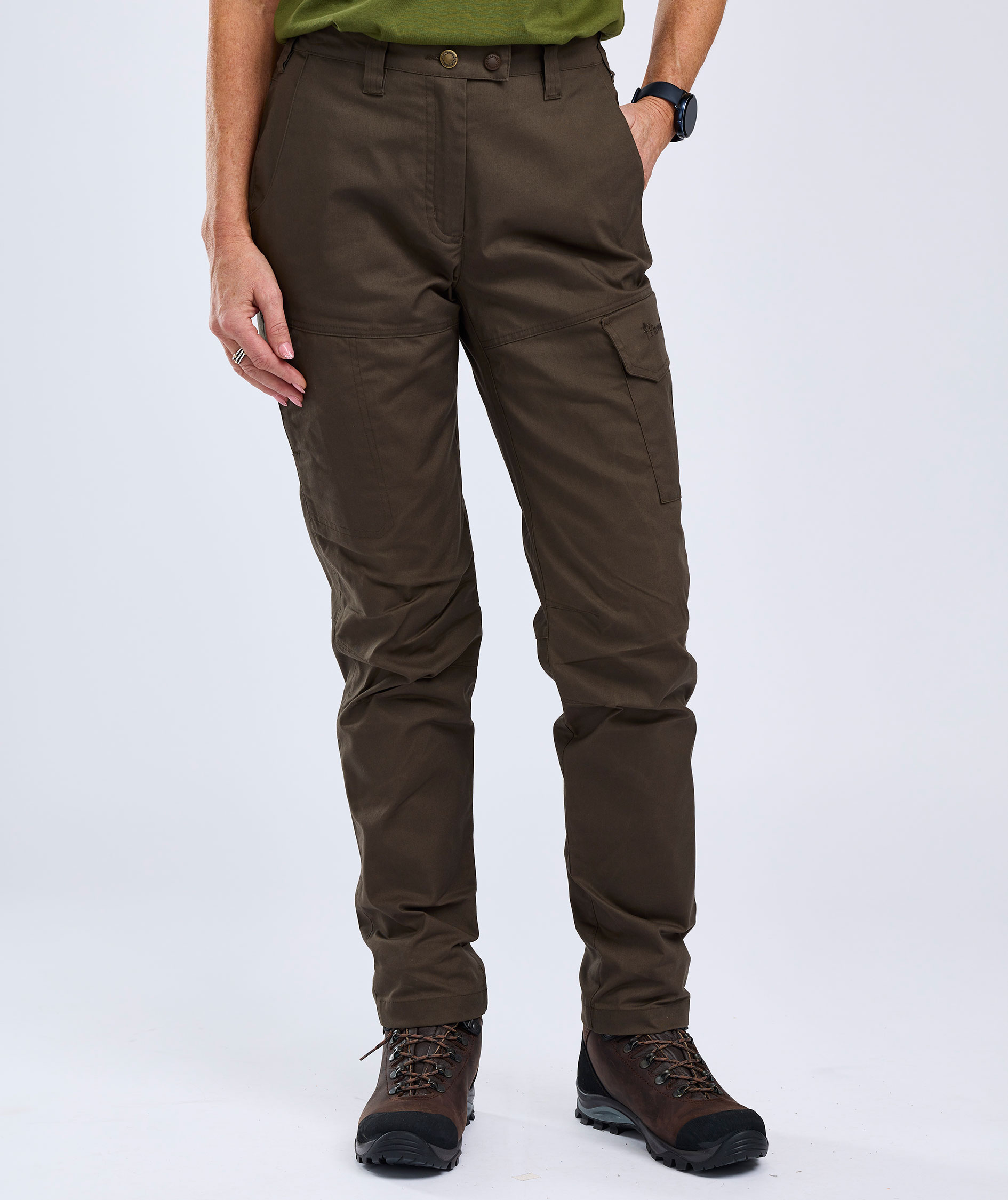 Pinewood Finnveden Outdoor damebukser, Dark olive , large image number 7