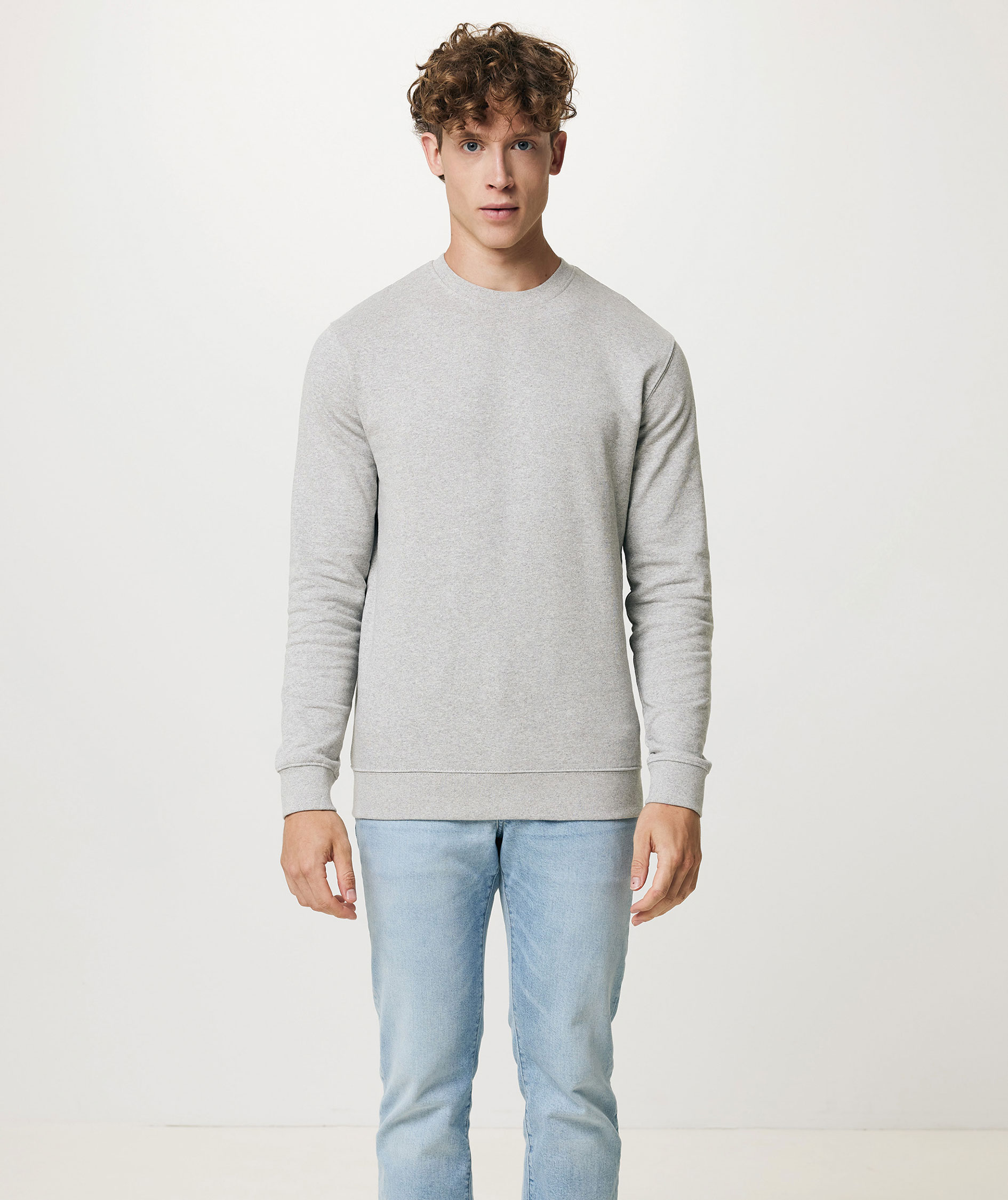 Iqoniq Etosha sweatshirt, Light Heather Grey