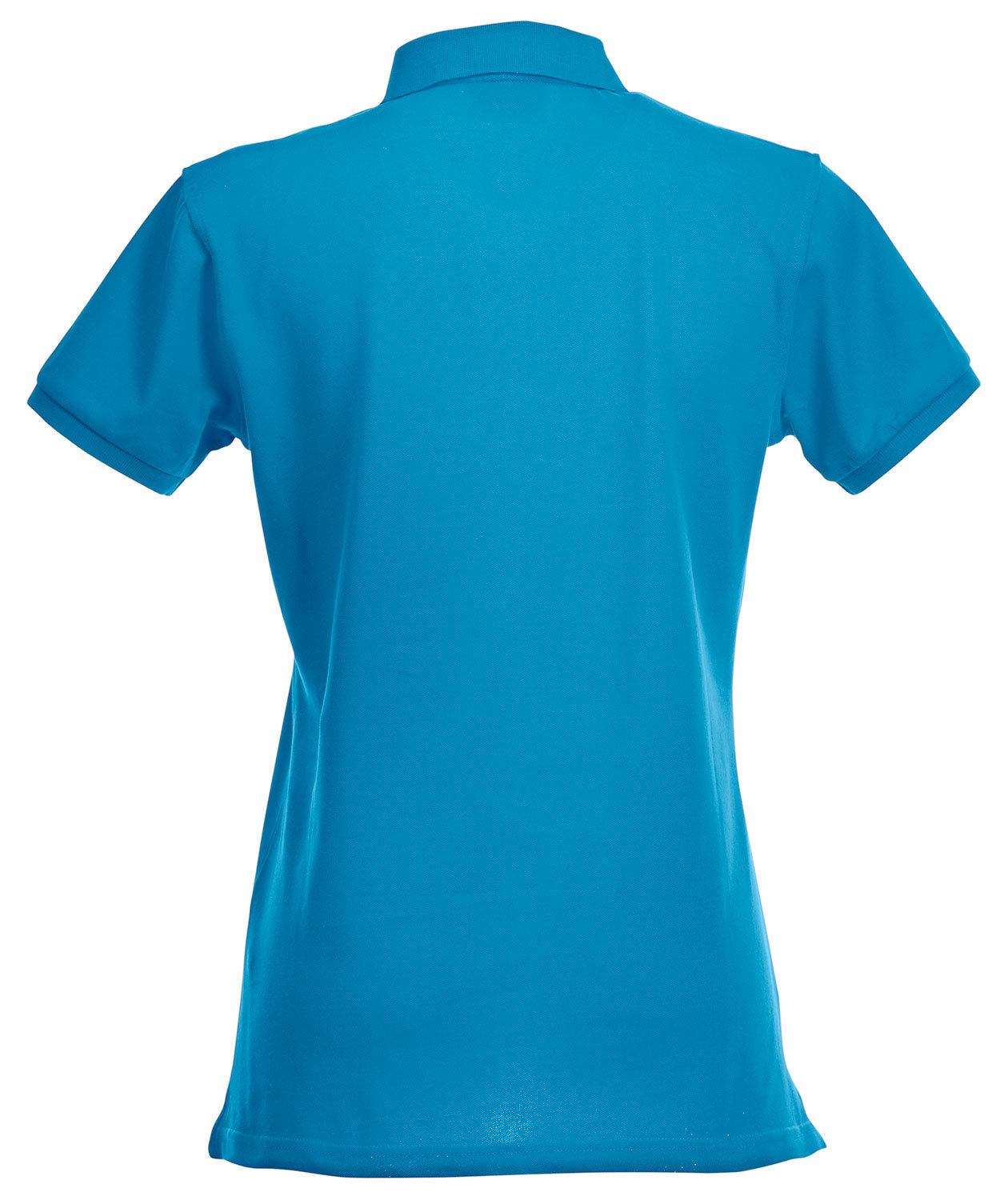 Clique Premium dame polo T-Skjorte, Turkis, large image number 2