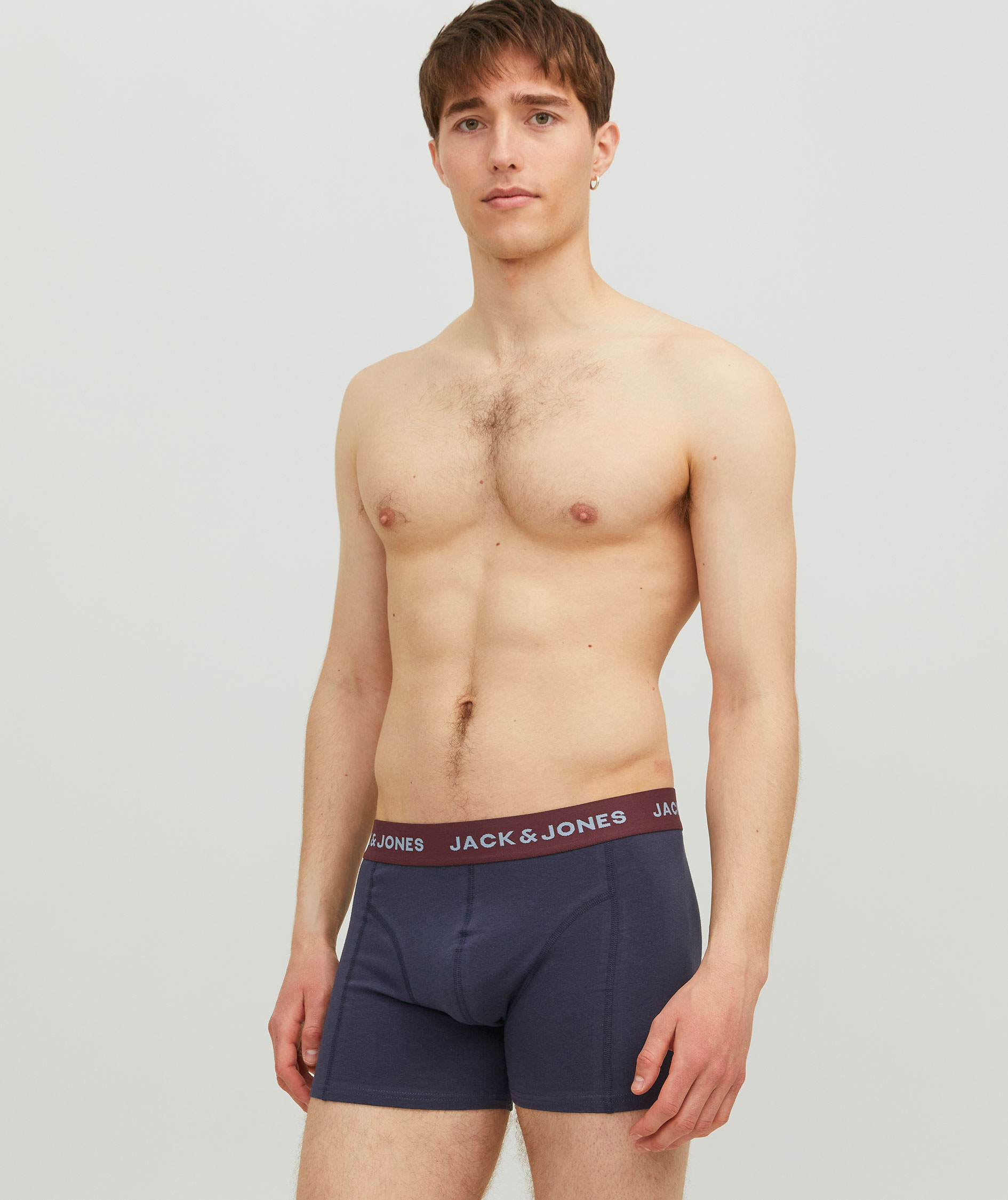 Jack & Jones JWHJAMES 3-pack boxer shorts, Navy Blazer, large image number 3