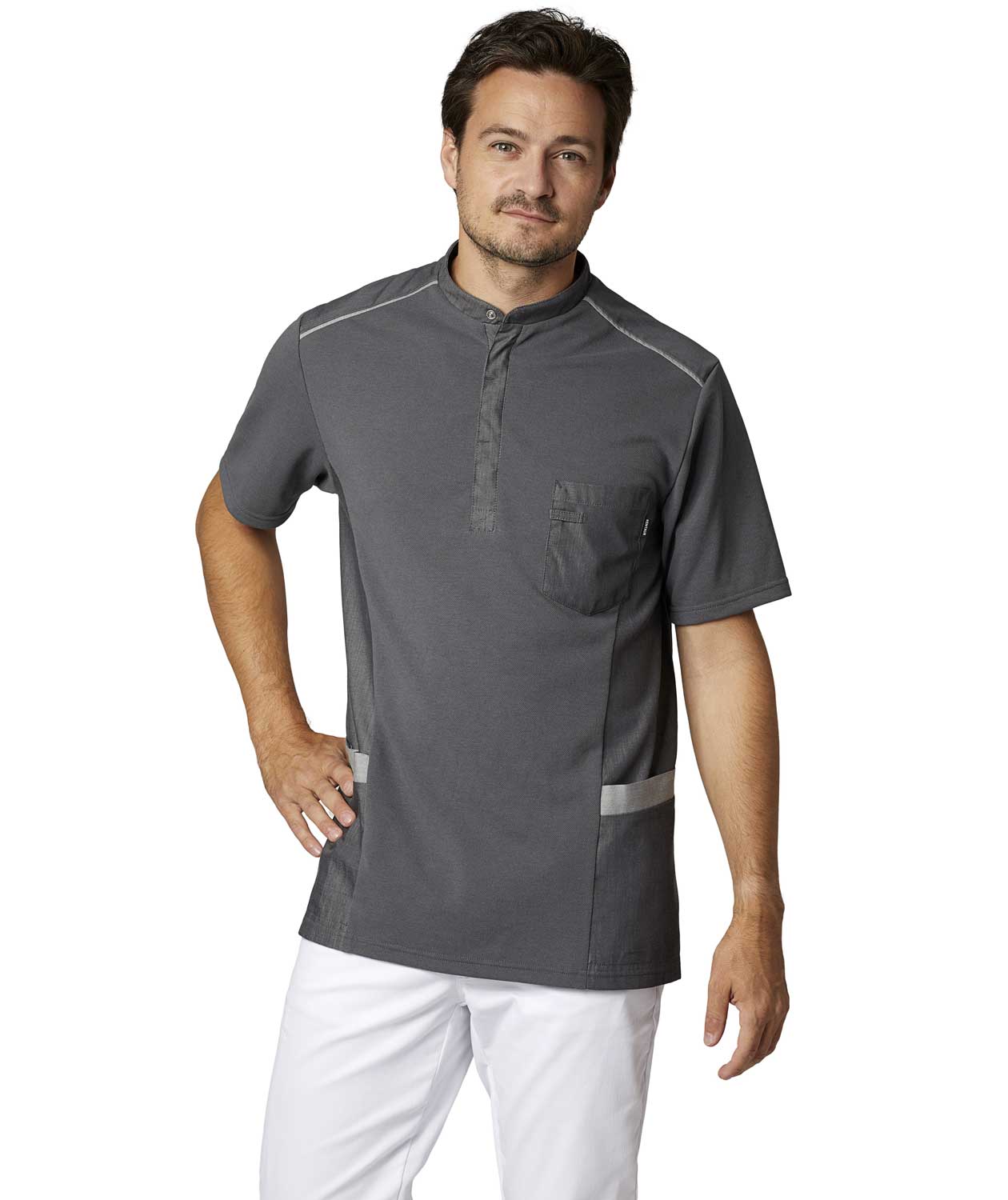 Kentaur pique tunika, Gr&aring;melerad