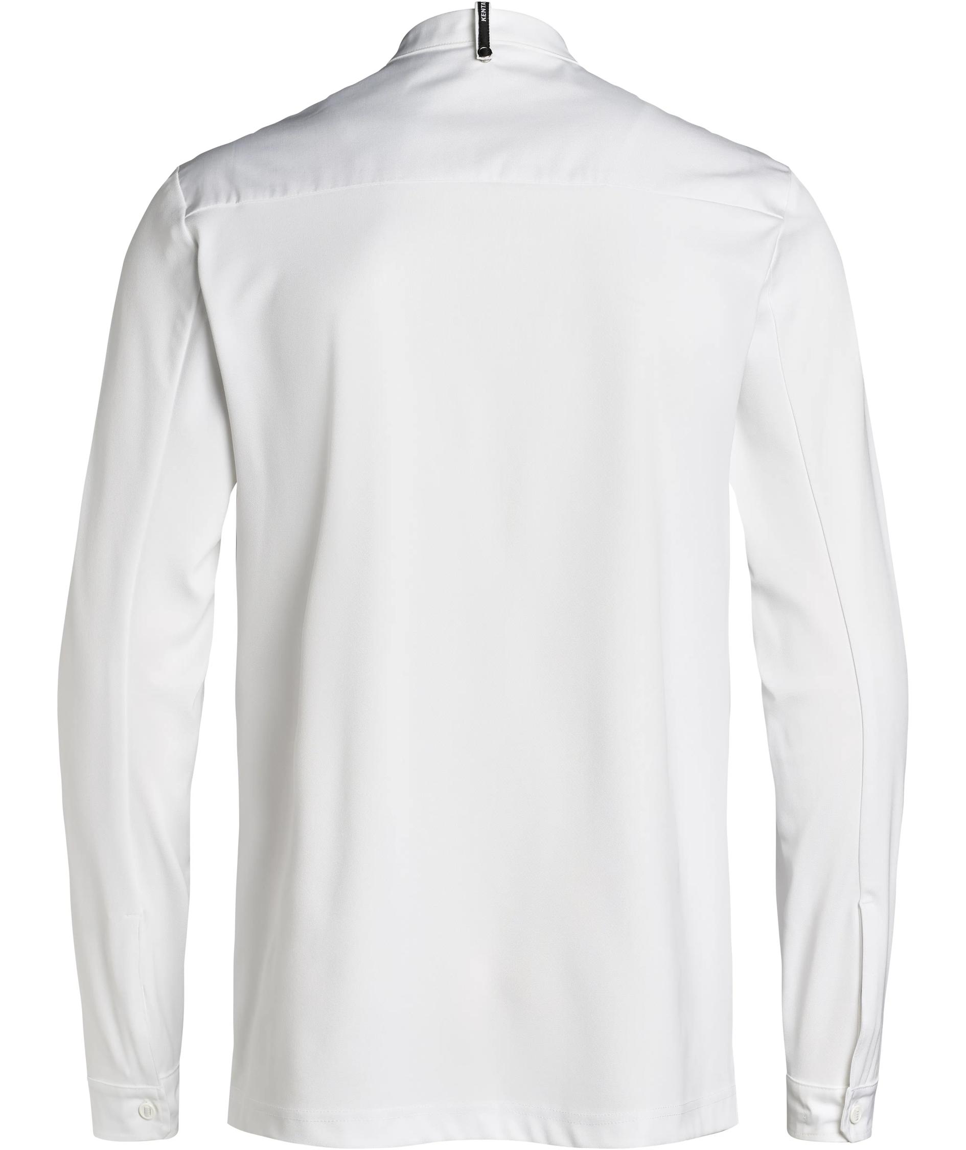 Kentaur modern fit pique chefs-/service shirt, White