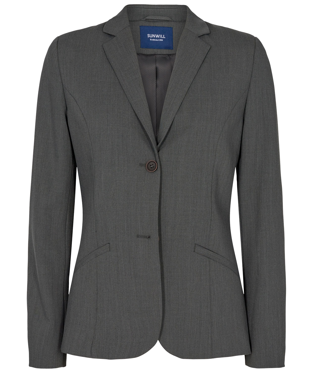 Sunwill Traveller Bistretch Regular Fit Damen Blazer, Grau