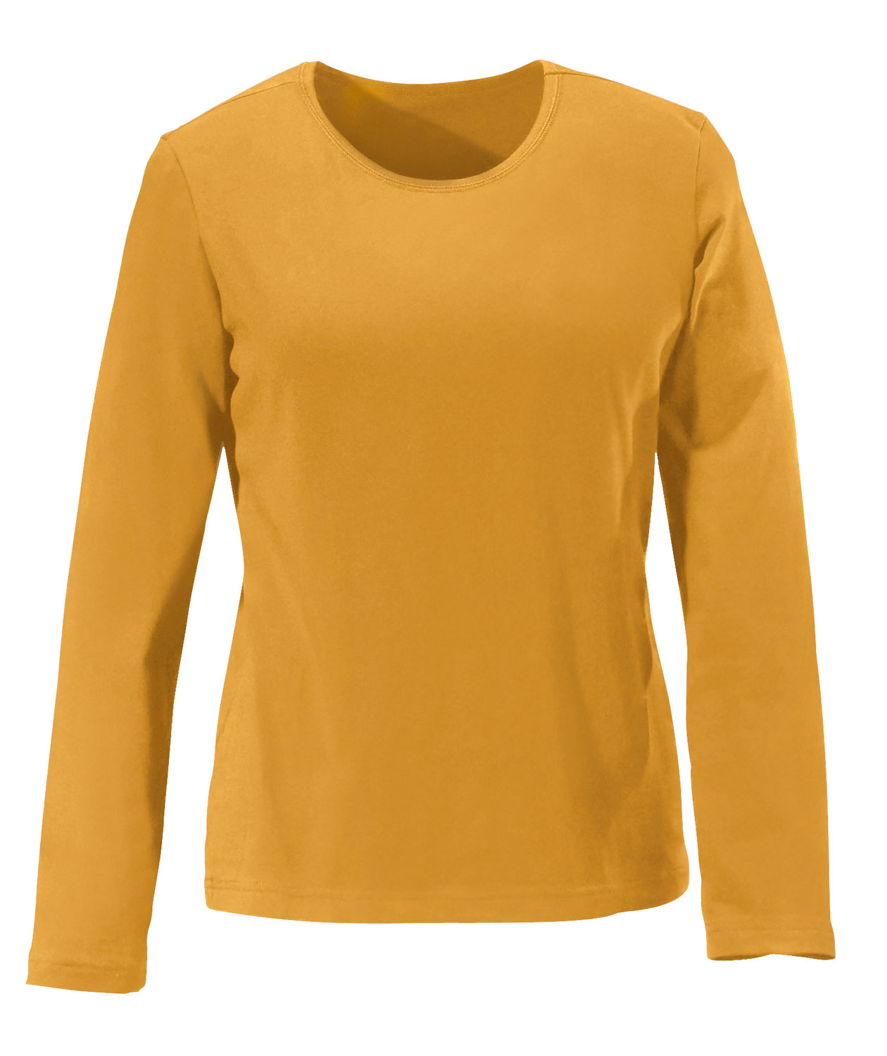 Hejco Tilda l&aring;ng&auml;rmad T-shirt dam, Senapsgul