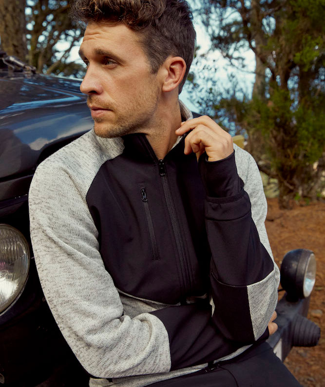 Clique Haines fleecejakke