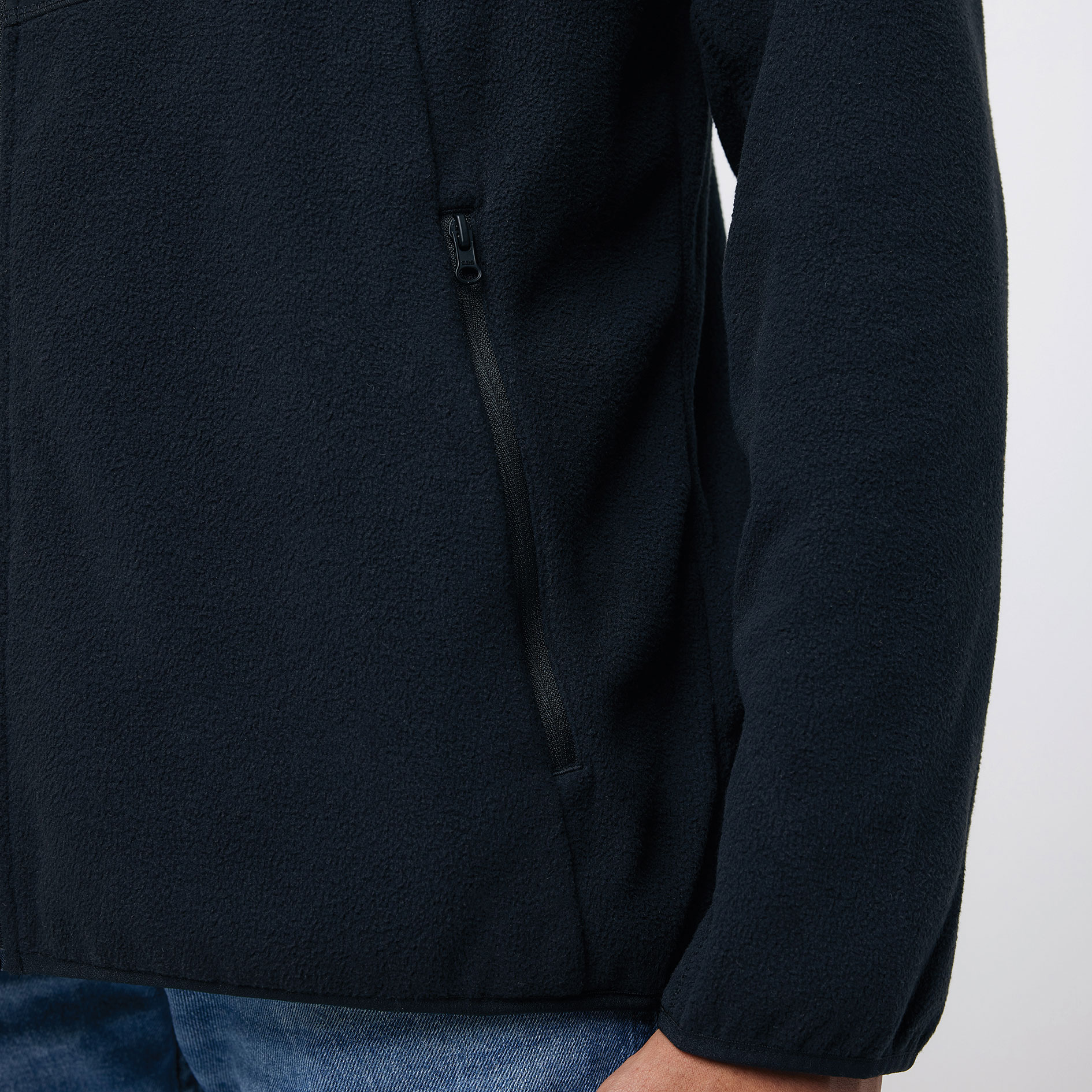 Iqoniq Talung fleece sweater, Black, large image number 7