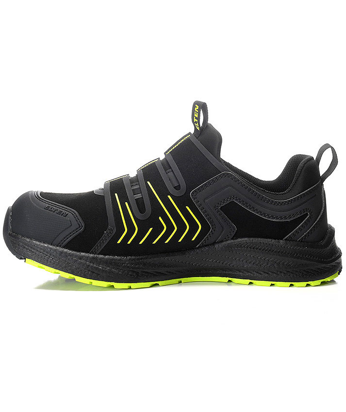 Elten Ivar XXNF sikkerhedssko S3S, Black/Lime, large image number 3