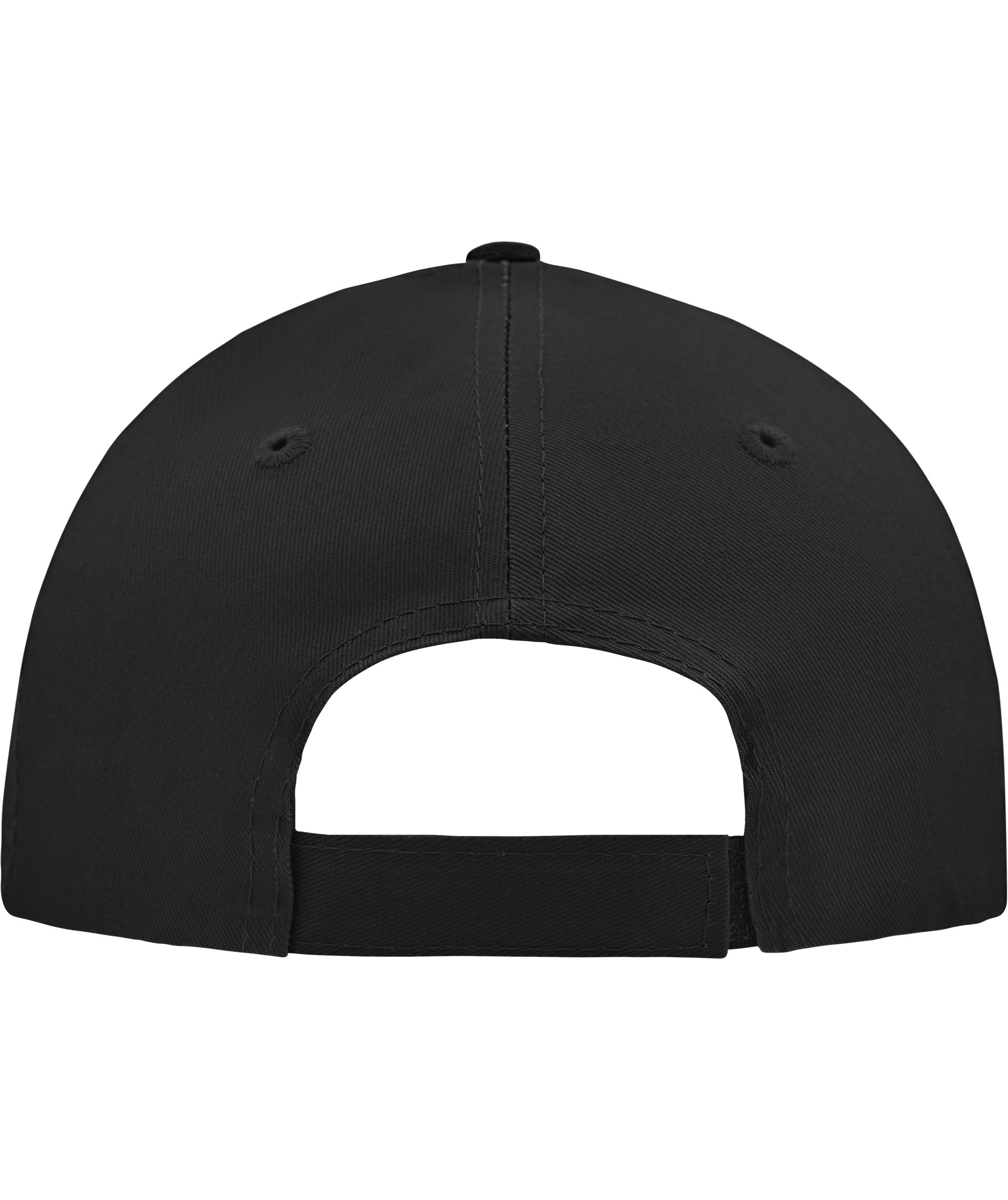 Myrtle Beach Unbrushed 5 panel cap, Black, Black, large image number 2