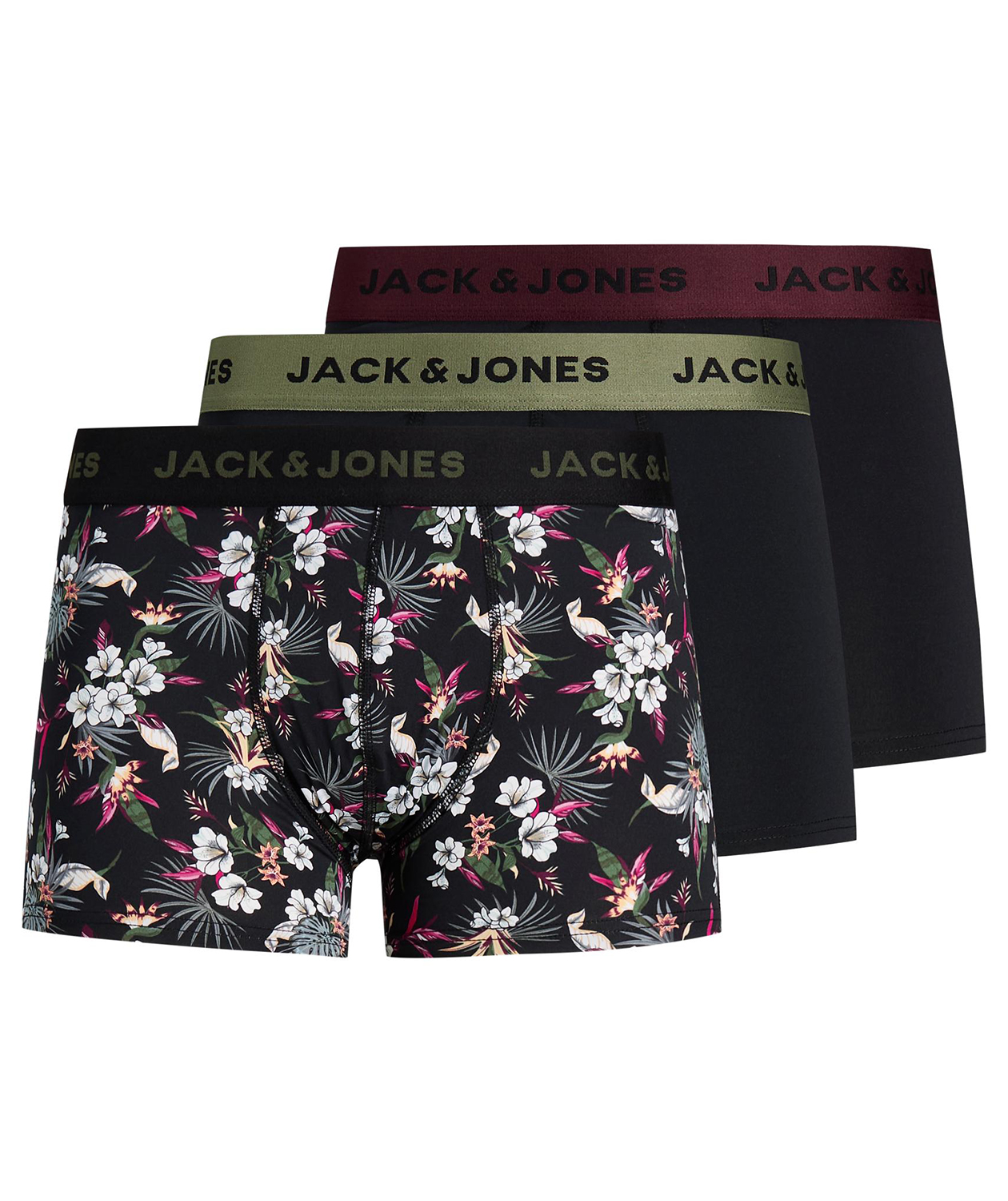 Jack & Jones JACFLOWER 3er Pack Boxershorts