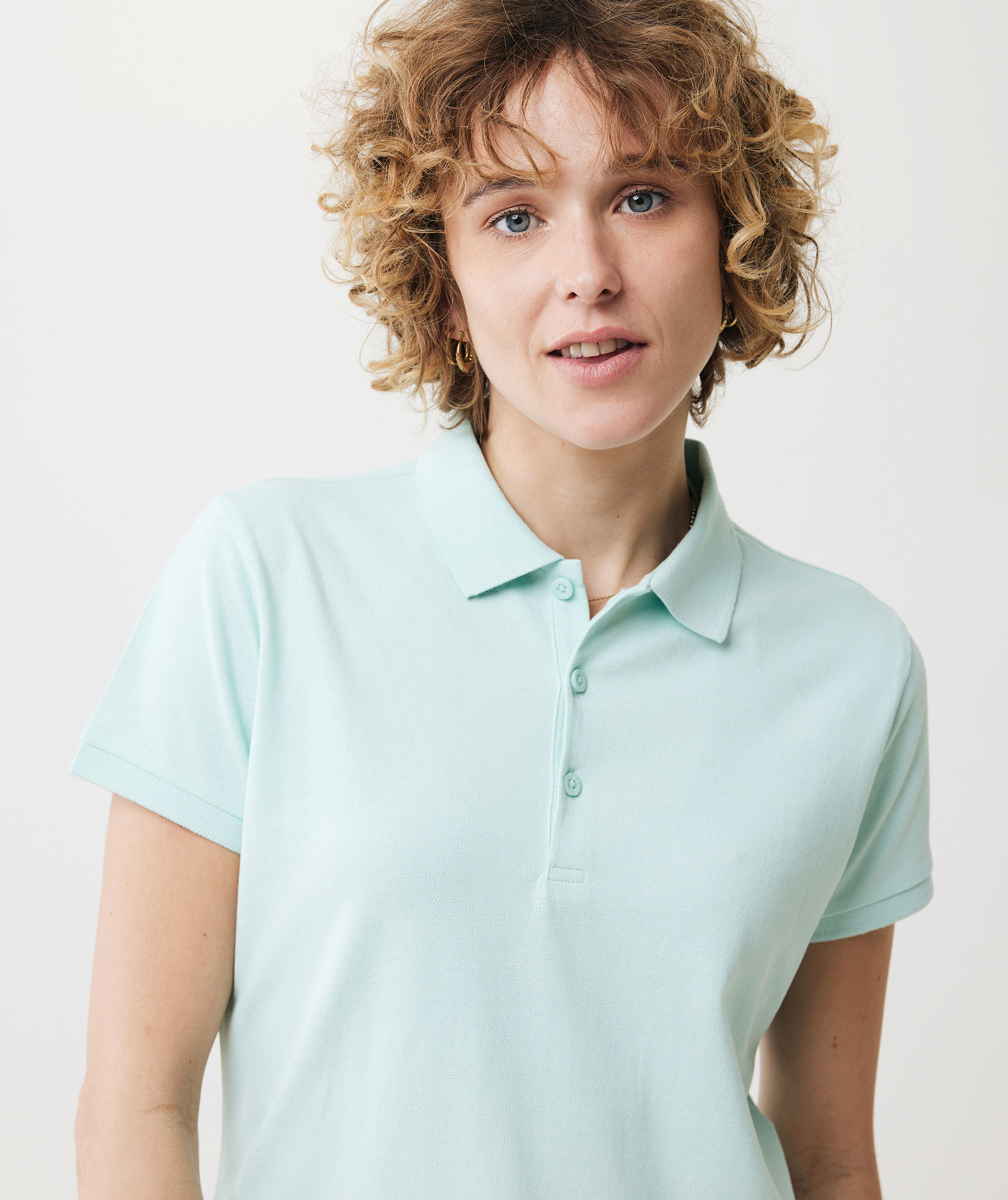 Iqoniq Yosemite Damen Poloshirt, Crushed Mint, large image number 6