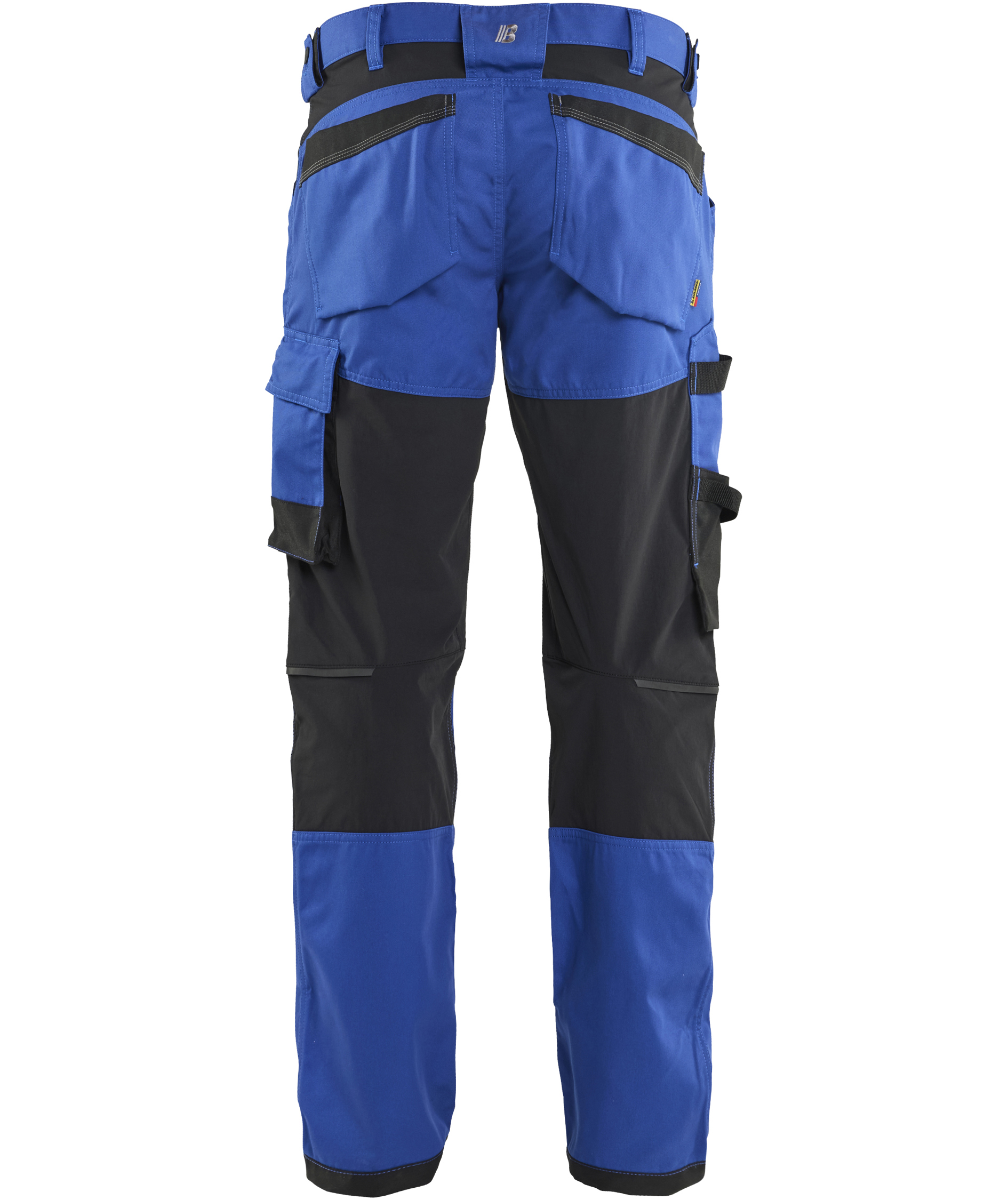 Bl&aring;kl&auml;der arbeidsbukse, Koboltbl&aring;/svart, Koboltbl&aring;/svart, large image number 1