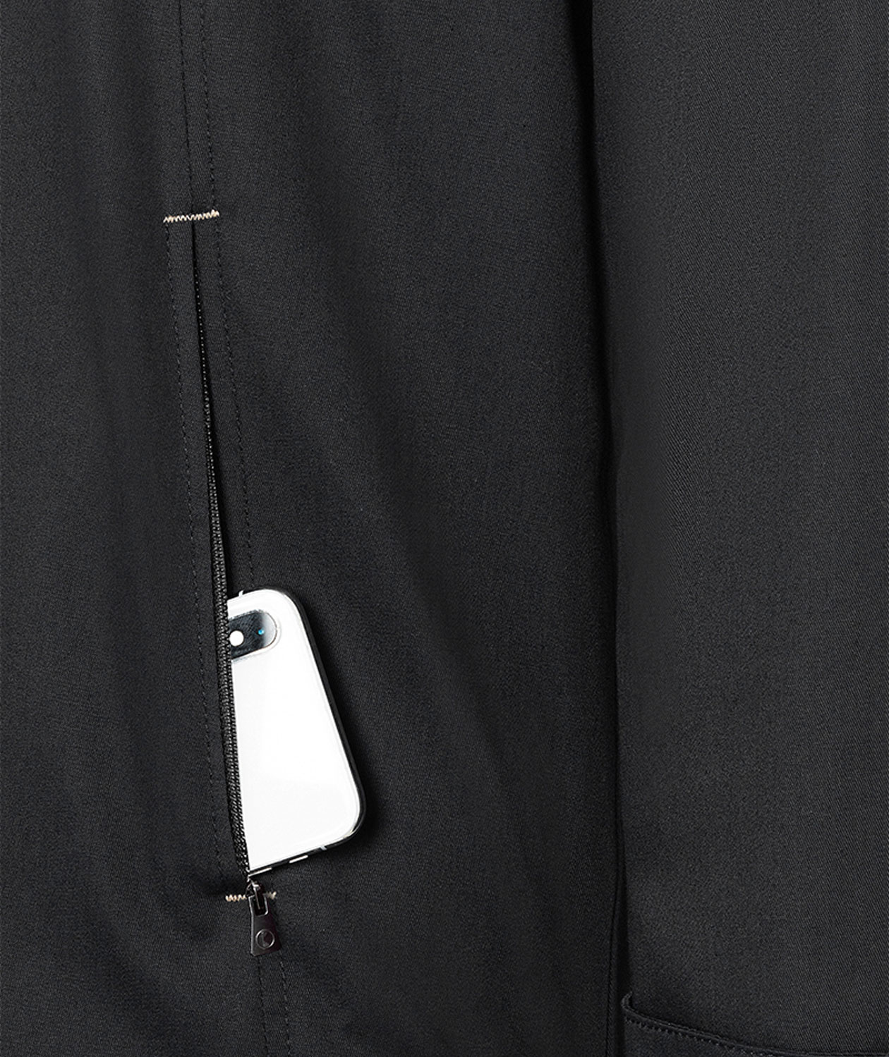 Karlowsky Green-generation chefs jacket, Black, large image number 4