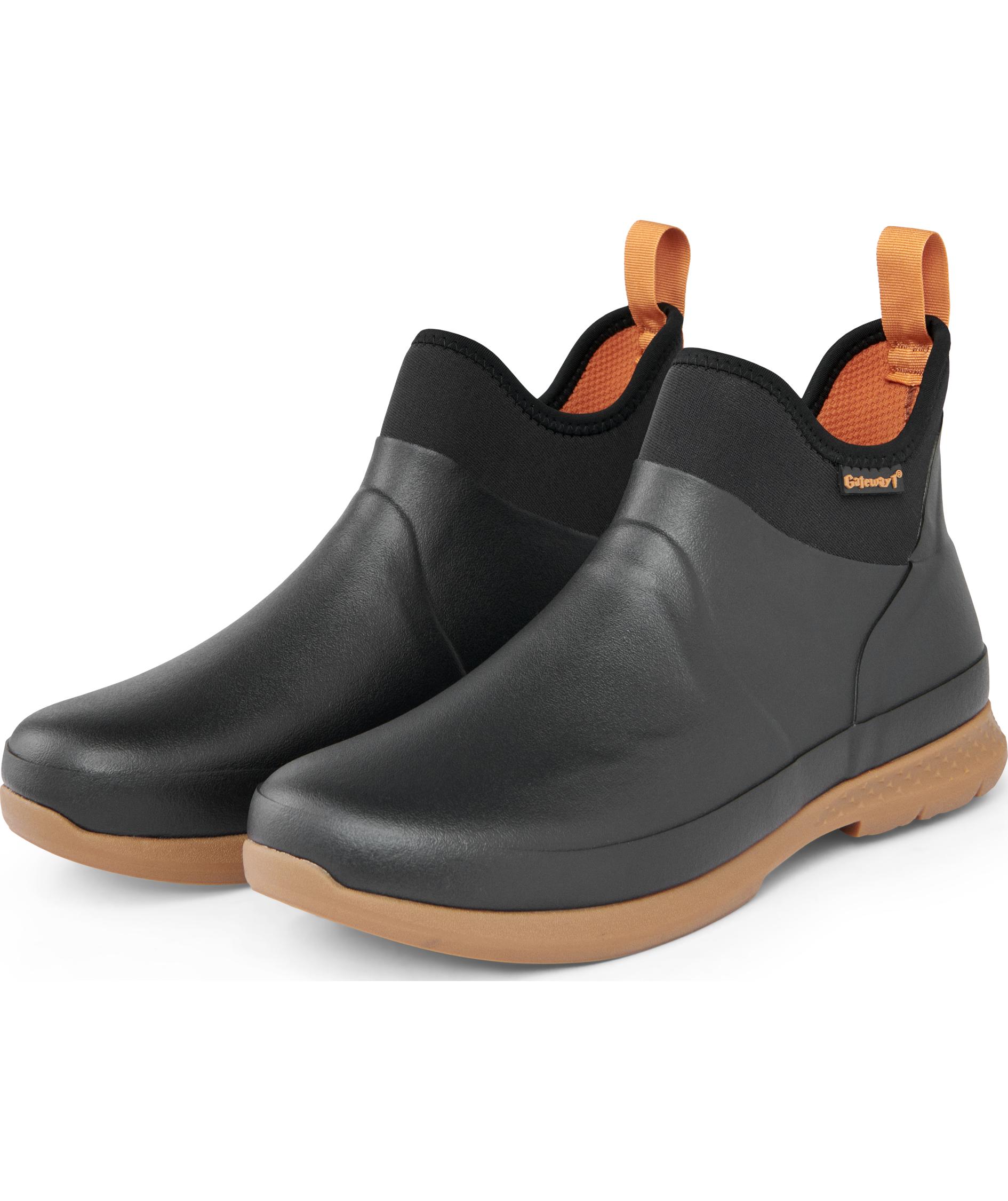 Gateway1 Jodhpur Lady 6" 4mm rubber boots, Black, large image number 2