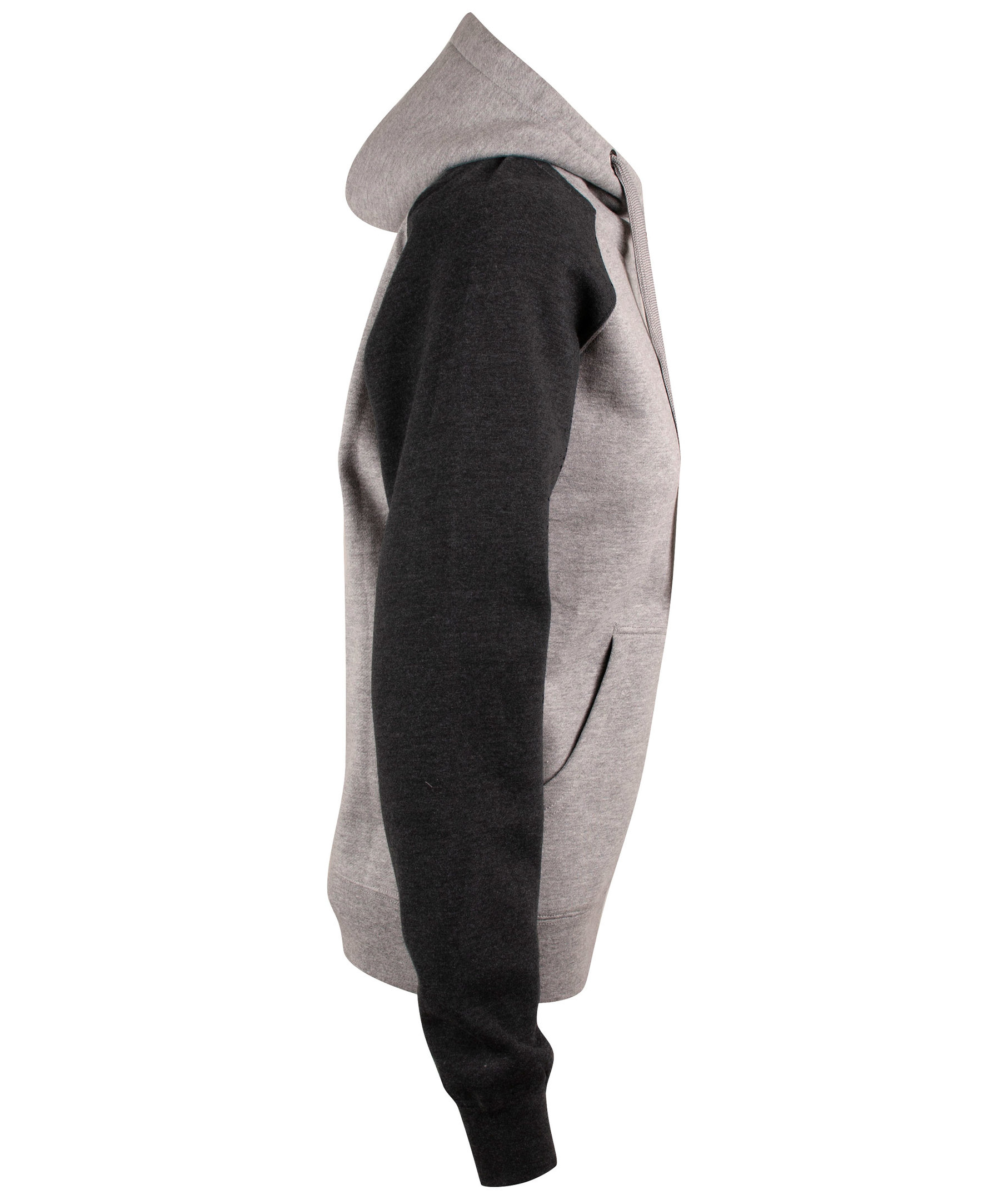 YOU Katherine Raglan dame h&aelig;ttetr&oslash;je, Gr&aring;meleret/koksmeleret, large image number 2