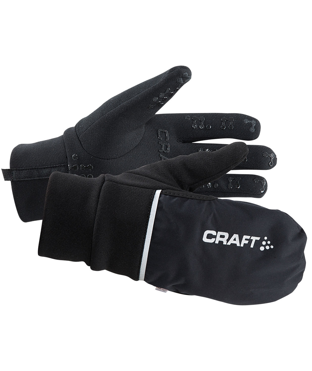 Craft Hybrid Weather 2-i-1 handskar, Svart