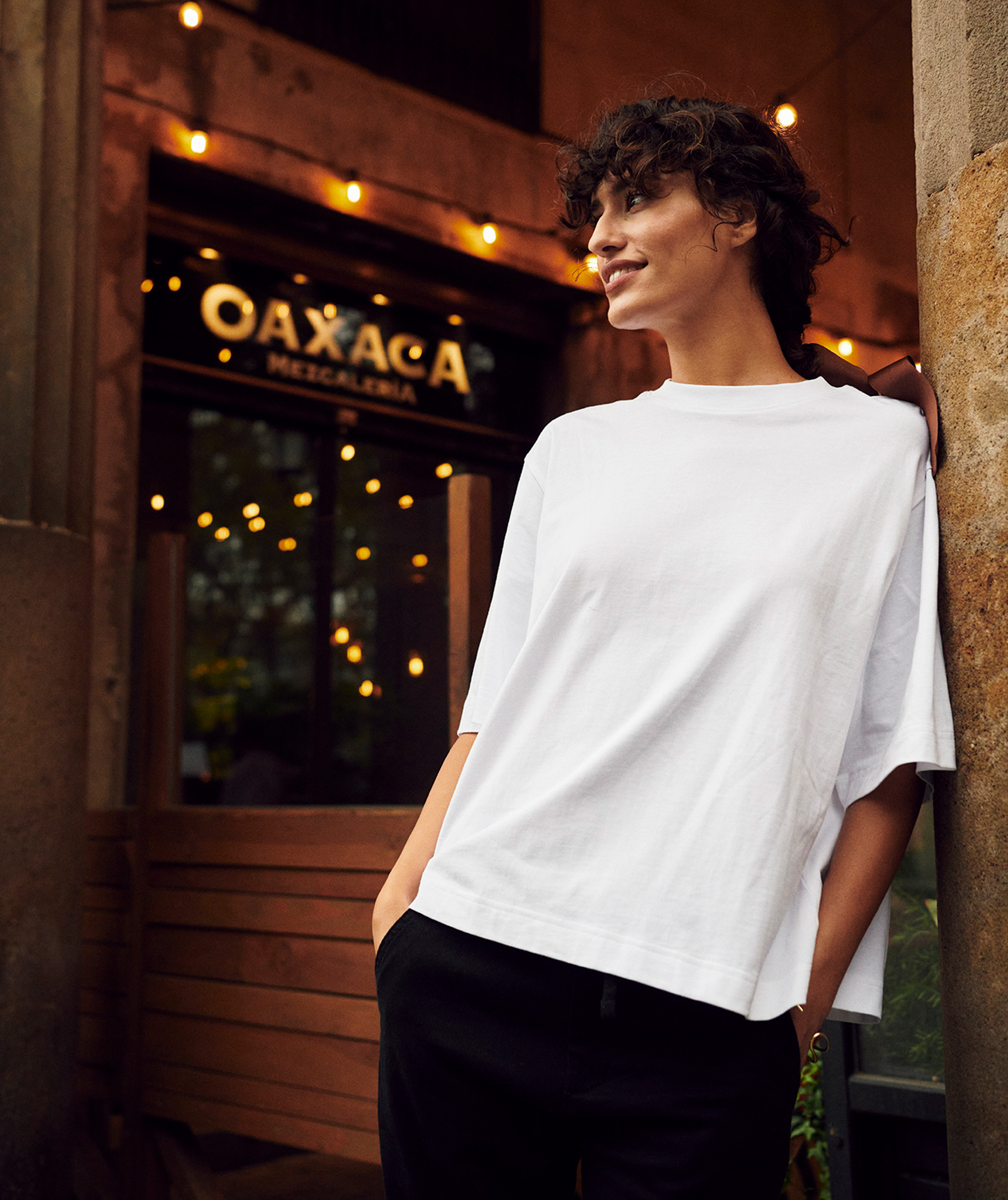 Clique Over-T women's T-shirt, White, large image number 1