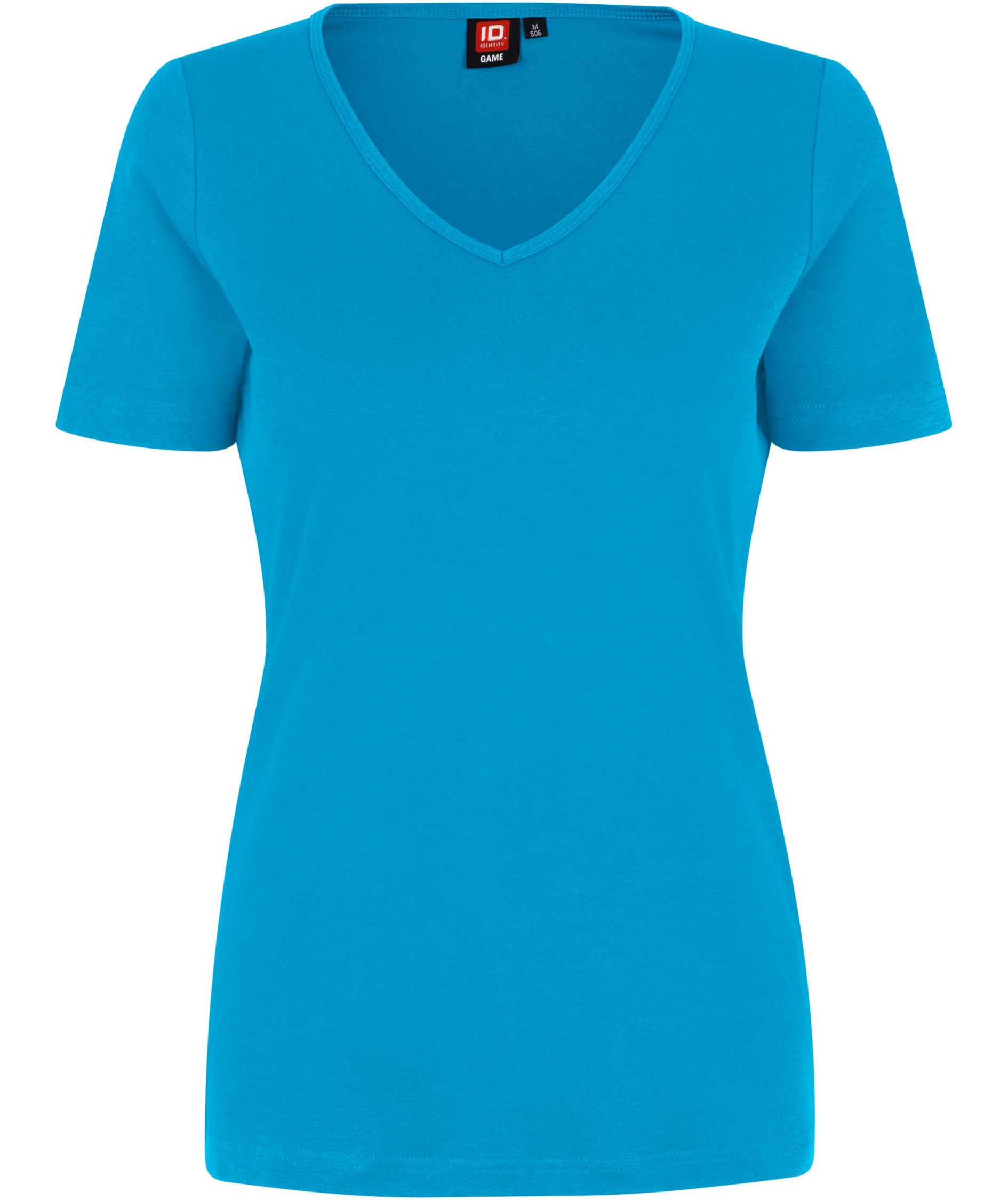 ID Interlock T-shirt dam, Turkos