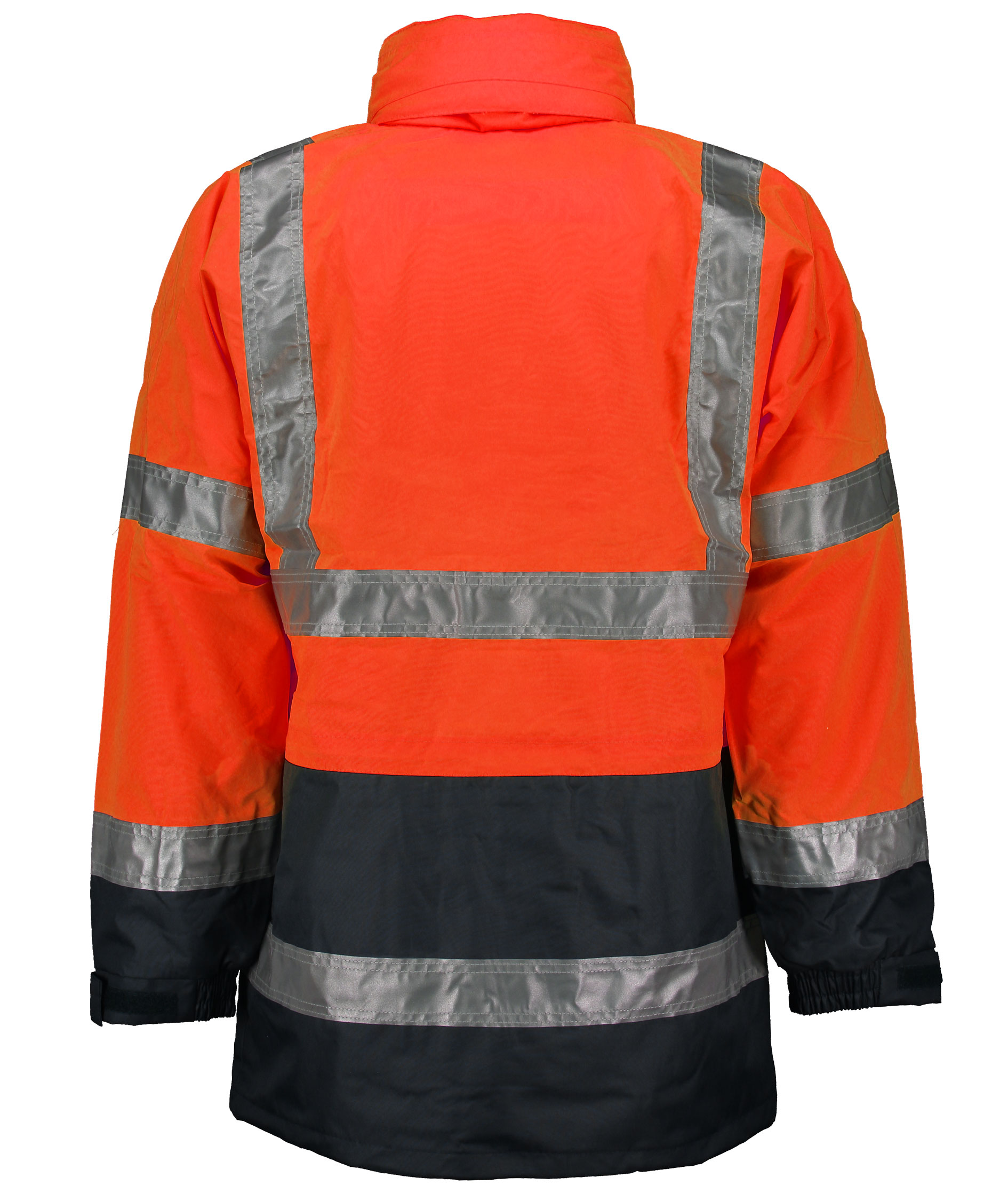 Ocean 4-i-1 vinterjacka, Orange/Marinbl&aring;, large image number 2