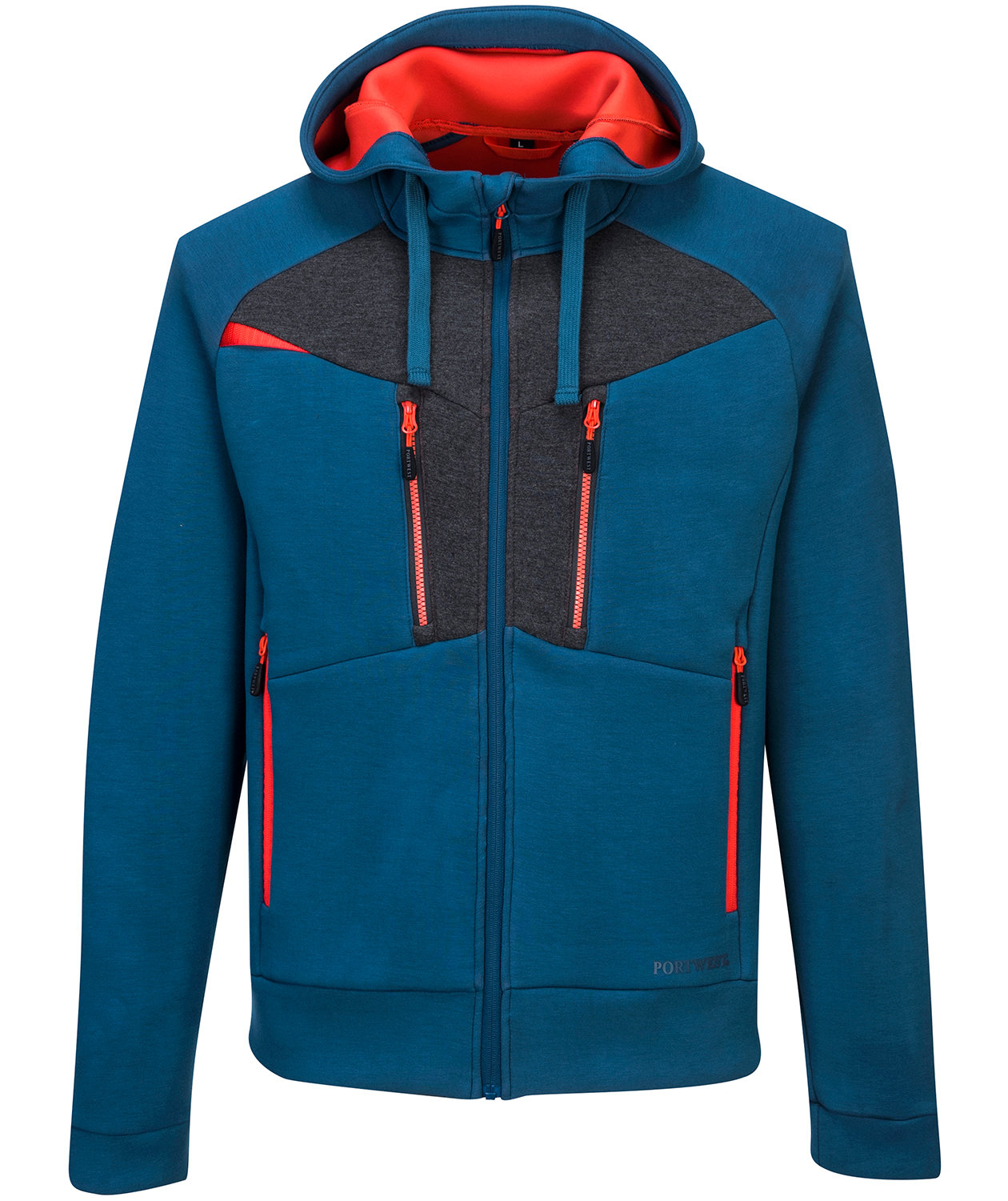 Portwest DX4 Hoodie full stretch, Metro blau