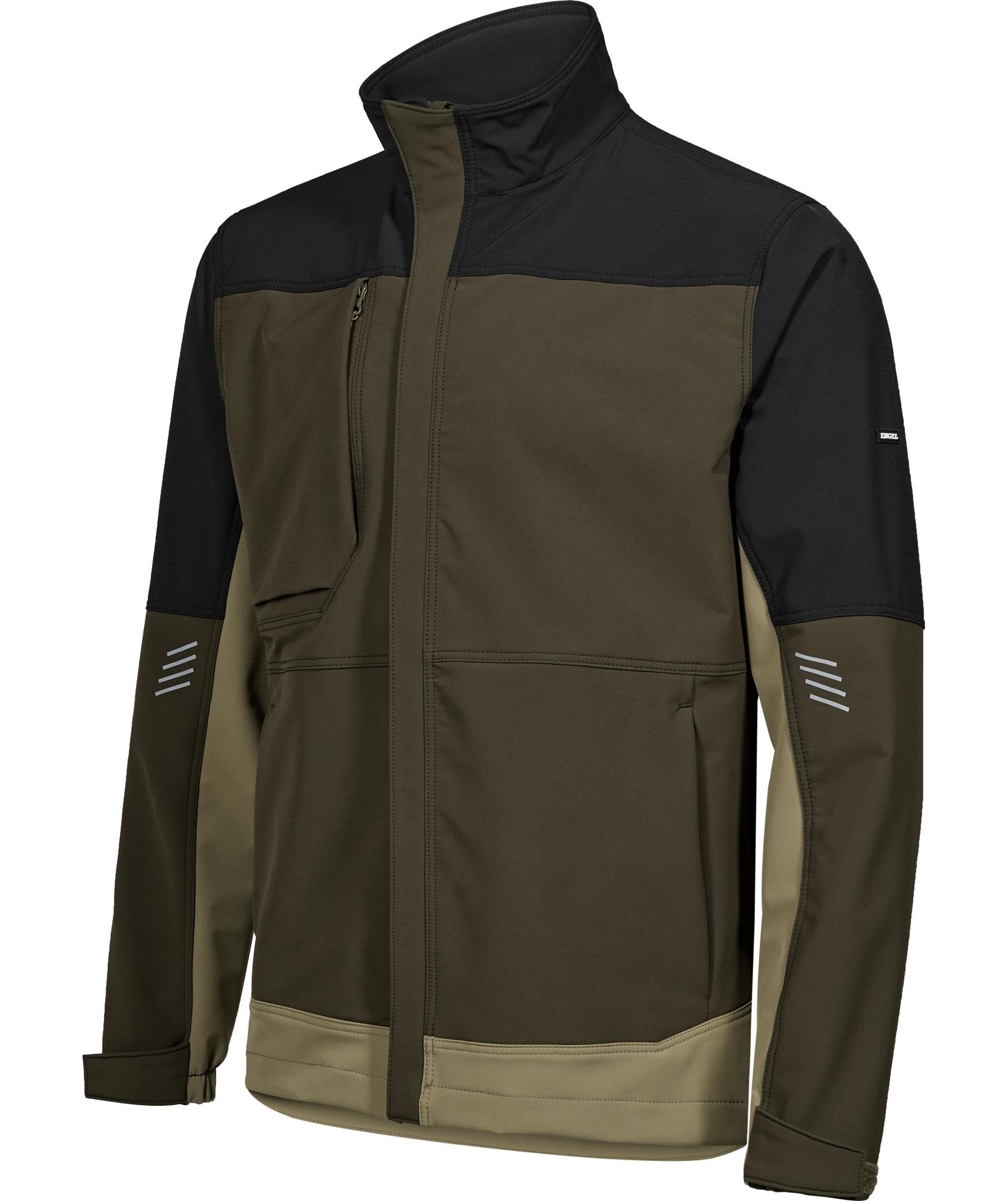 Engel Entire Arbeitsjacke full stretch, Forest Green/Black, large image number 5