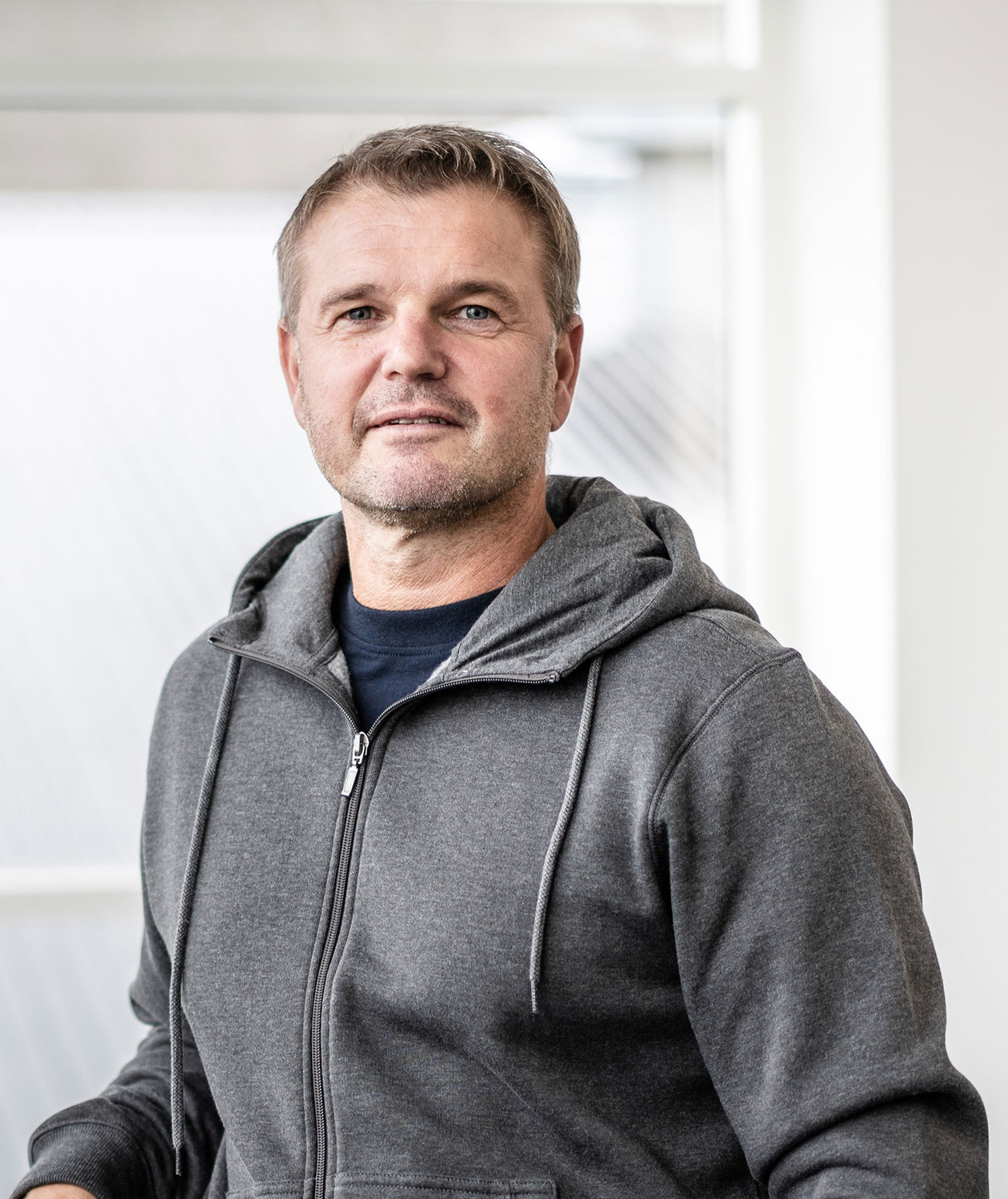 Roberto hettegenser med glidel&aring;s, Antrasitt Melange, large image number 2