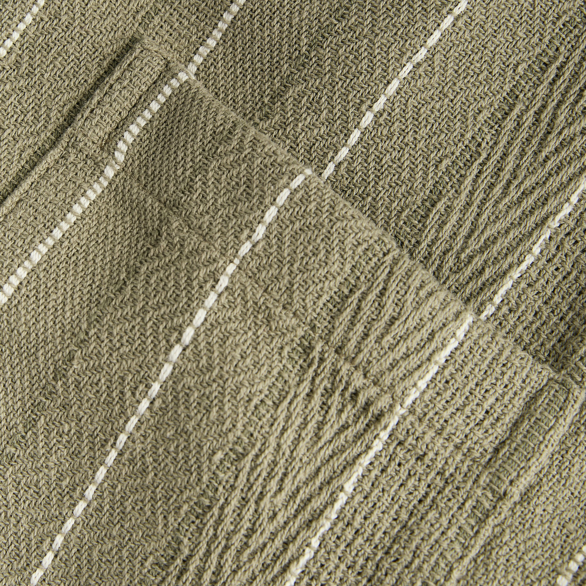 Jack & Jones JJEBRADLEY STRIPE RESORT short-sleeved shirt, Vetiver, large image number 3