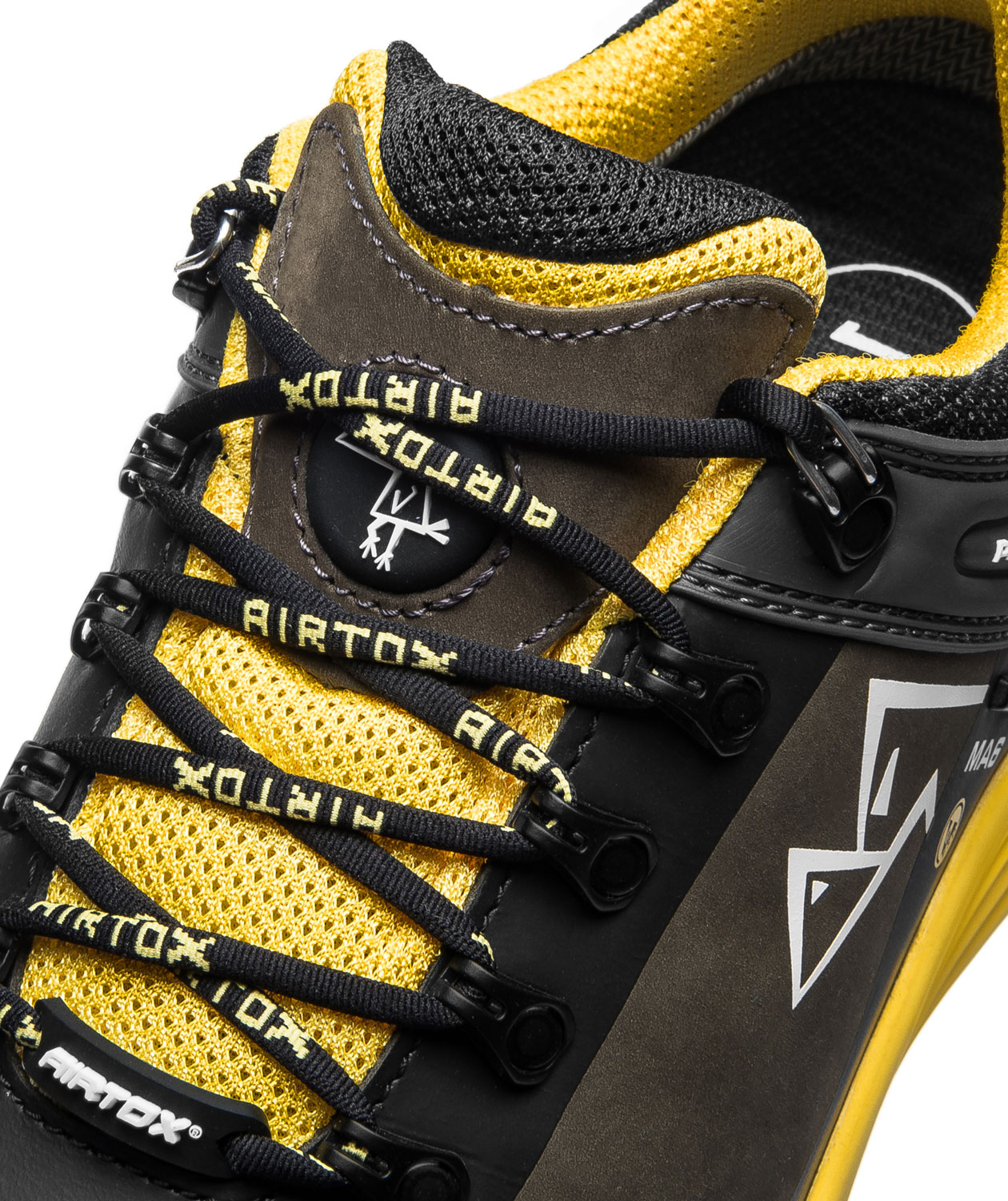 Airtox MA6 skyddsskor S3, Svart/Gul, large image number 3