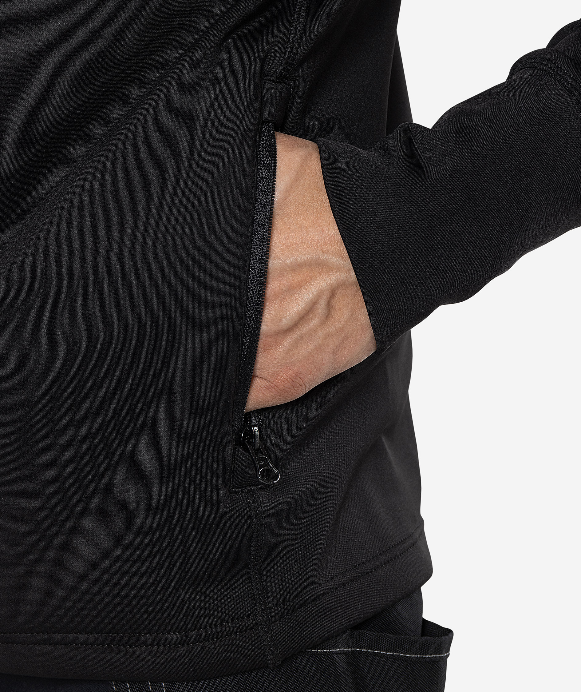 Fristads Polartec&reg; fleece jacket 4870 GPY full stretch, Black, large image number 9