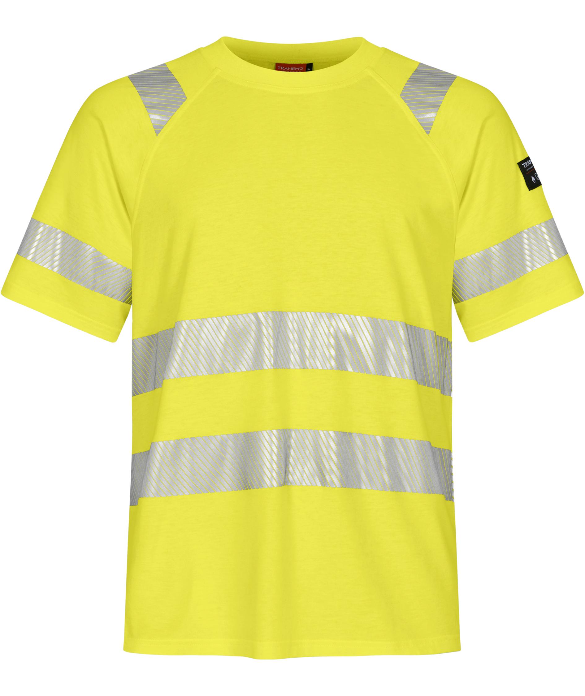 Tranemo FR T-shirt, Hi-viz yellow