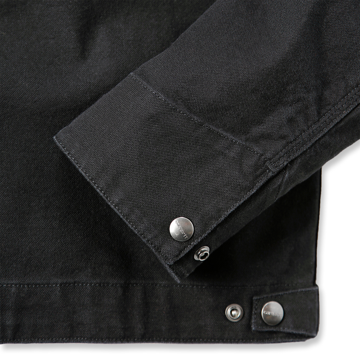 Carhartt Duck Detroit jacka, Black, large image number 4