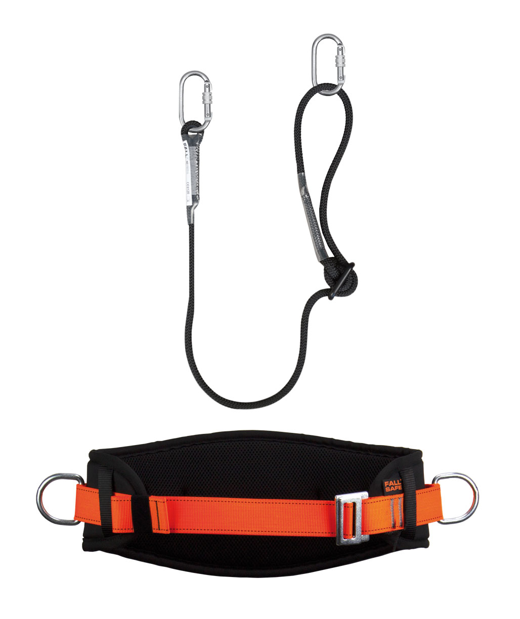 Fall Safe BASIC 2 Lyftsele med b&auml;lte, Svart