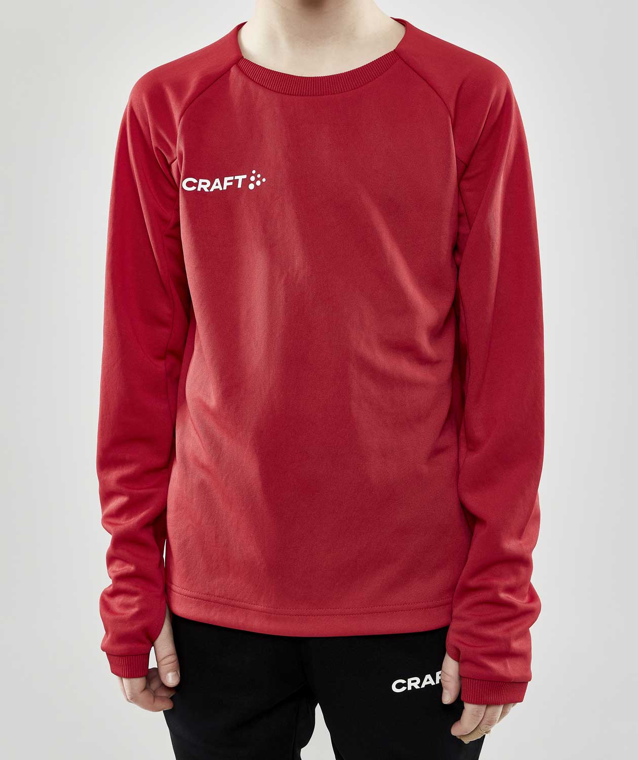 Craft Evolve sweatshirt for kids, Red