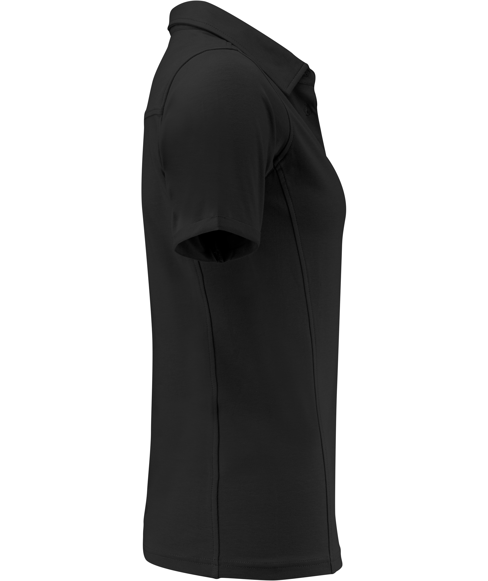 J. Harvest Sportswear American dame polo T-skjorte, Black, large image number 2