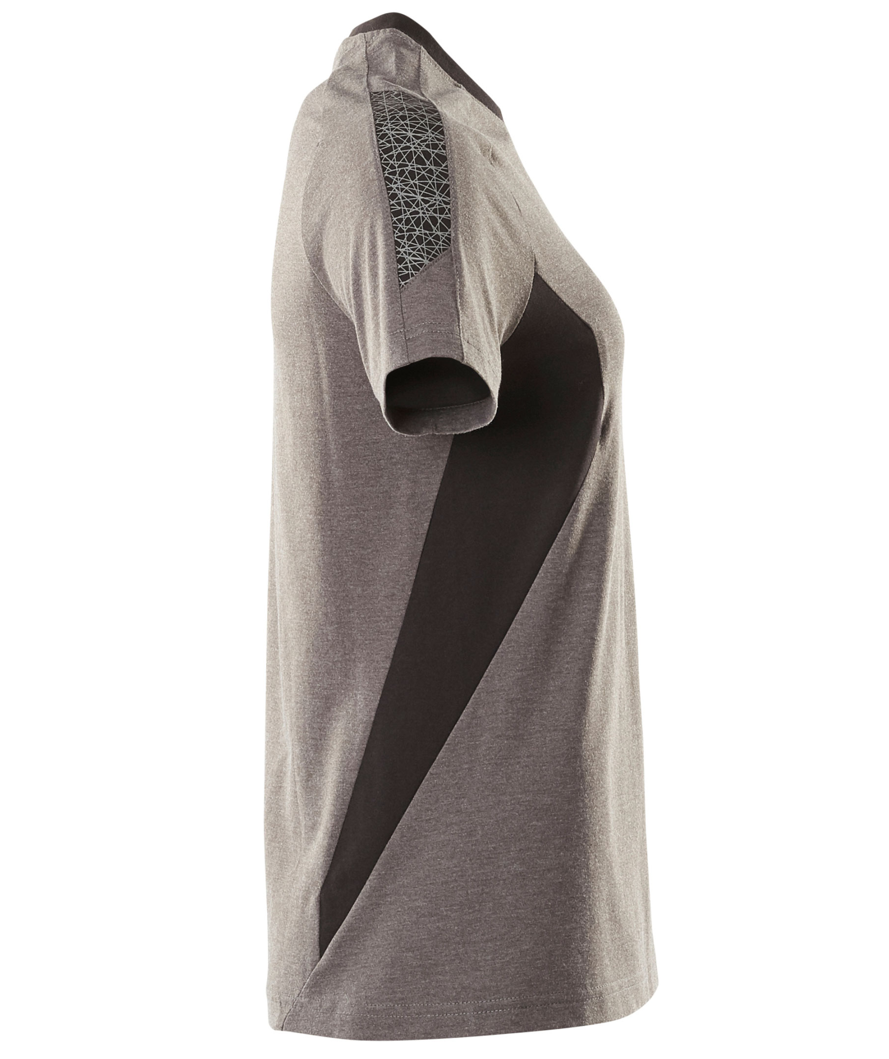 Mascot Accelerate dame T-shirt, M&oslash;rk Antracit/Sort, large image number 2