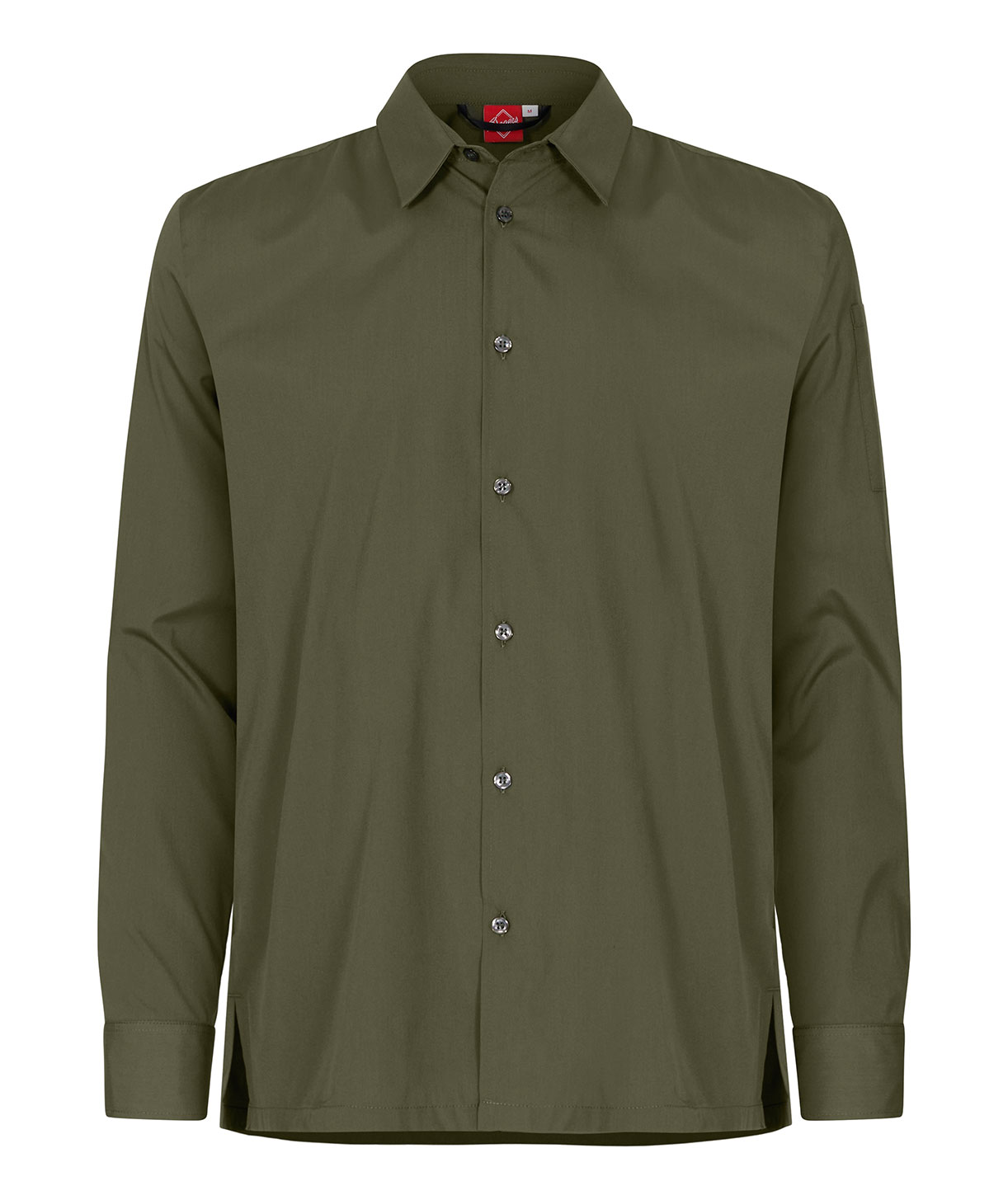 Segers 1013 Action stretch skjorta, Olivgr&ouml;n