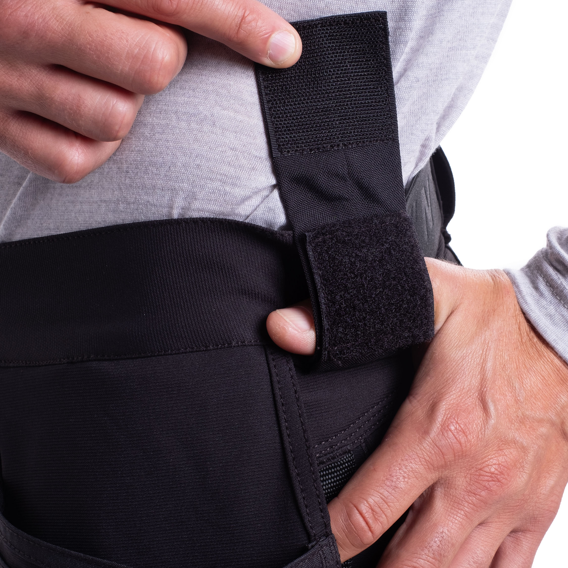 Westborn h&aring;ndv&aelig;rkerbukser full stretch, Black, large image number 14