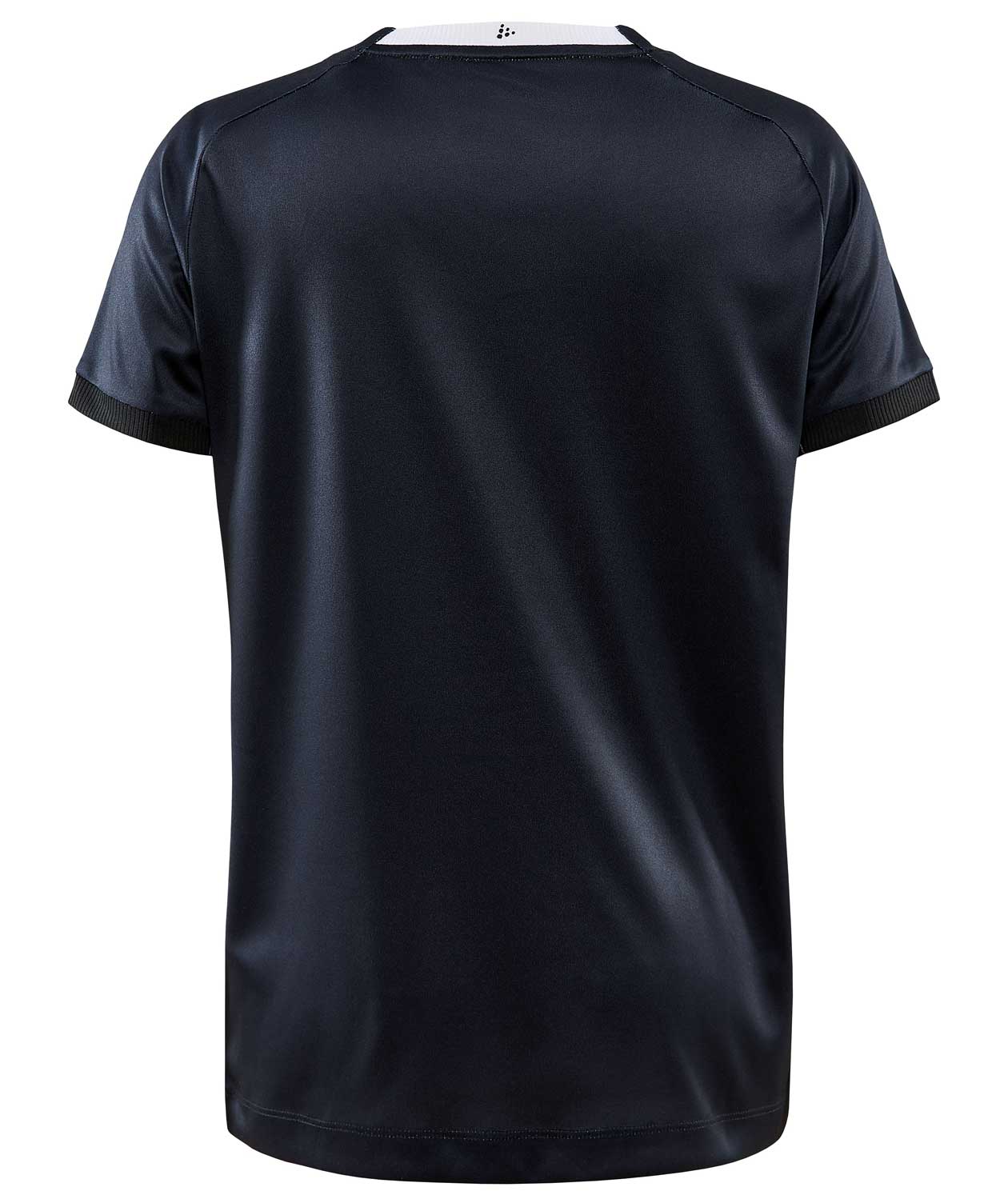 Craft Progress 2.0 Stripe Jersey T-Shirt f&uuml;r Kinder, Schwarz/Wei&szlig;, large image number 2